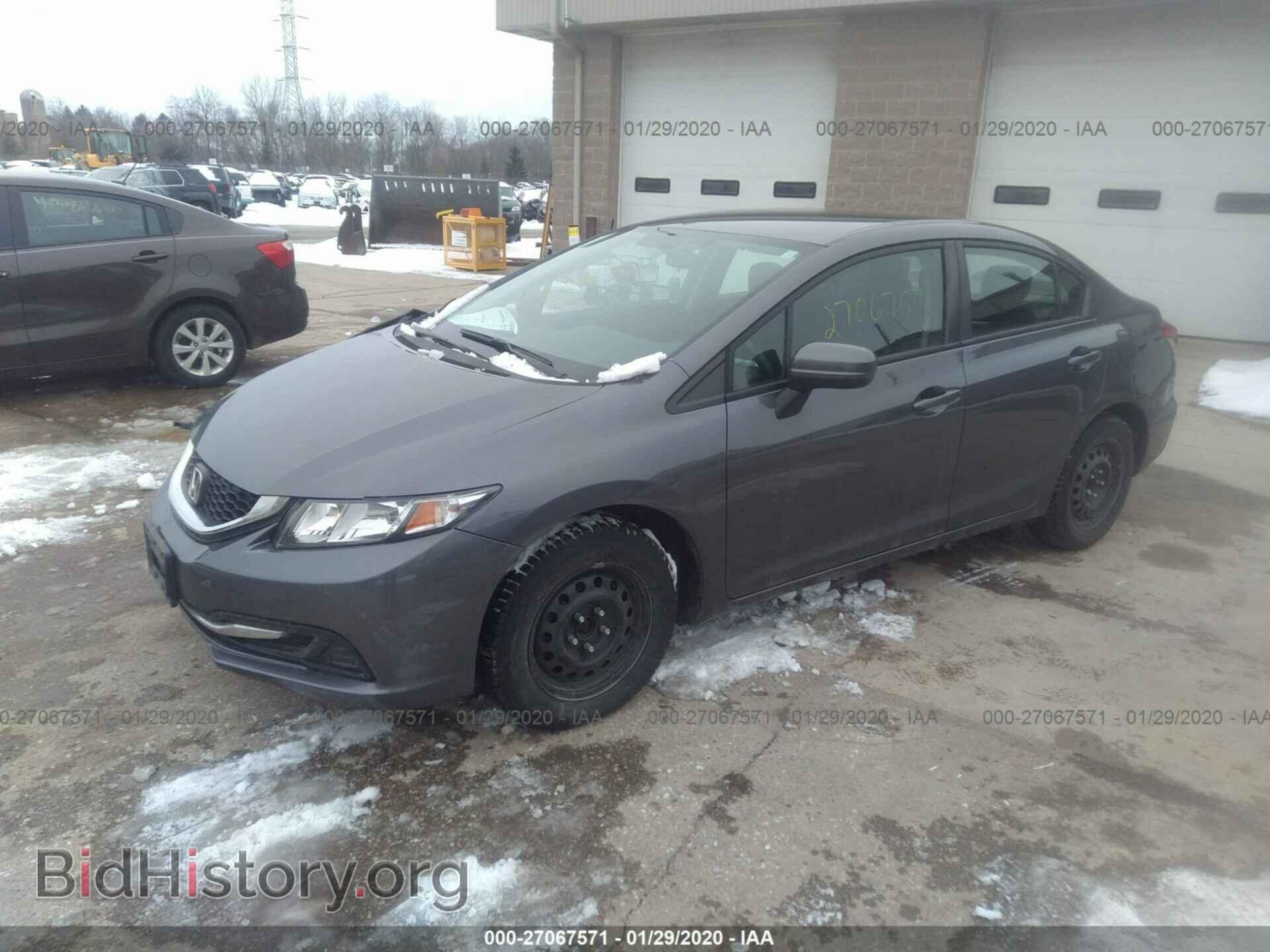 2014 HONDA CIVIC - VIN: 19XFB2F53EE026240 - Фото 2