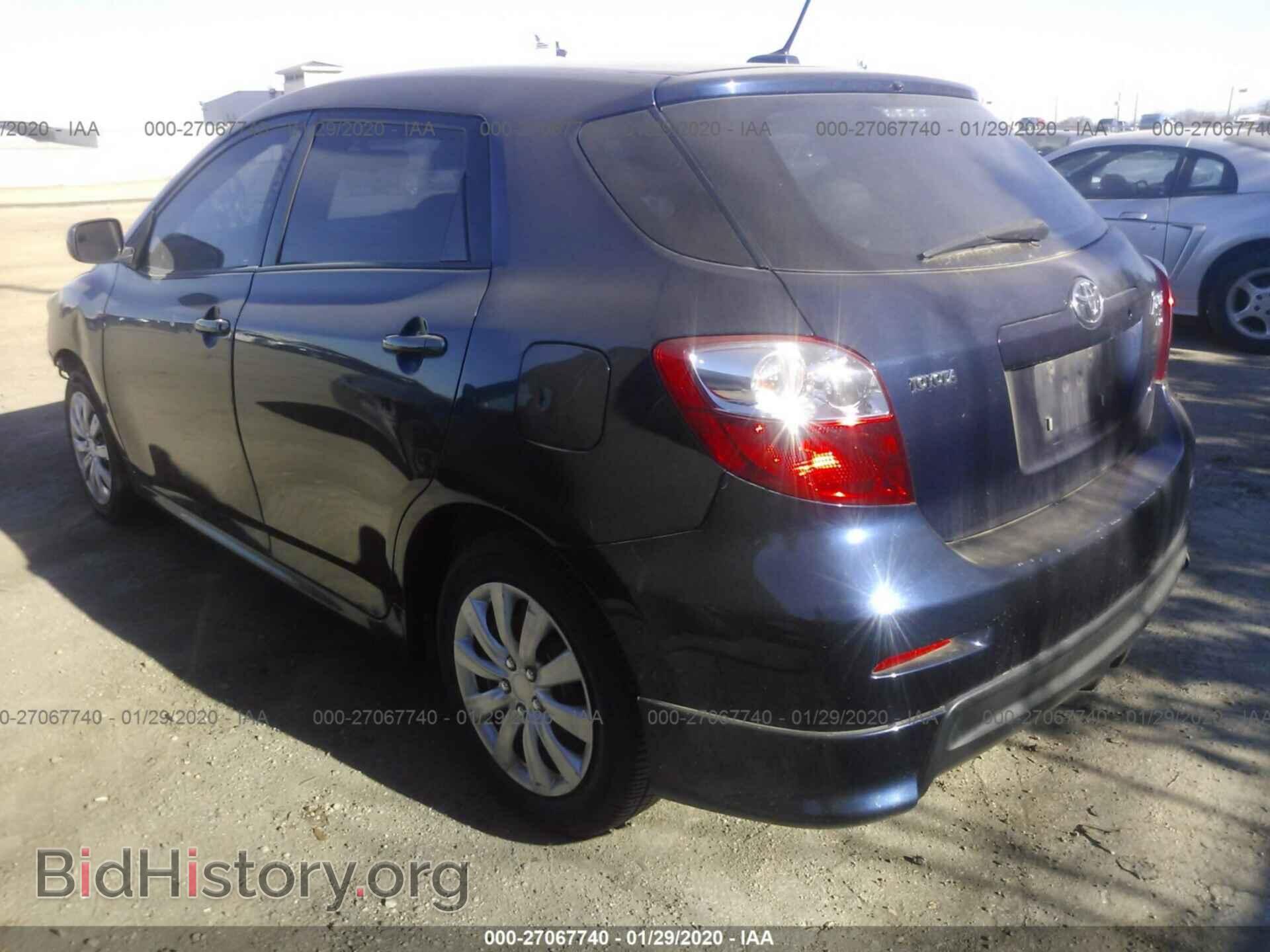 2009 TOYOTA COROLLA MATRIX - VIN: 2T1KE40E89C026393 - Фото 3