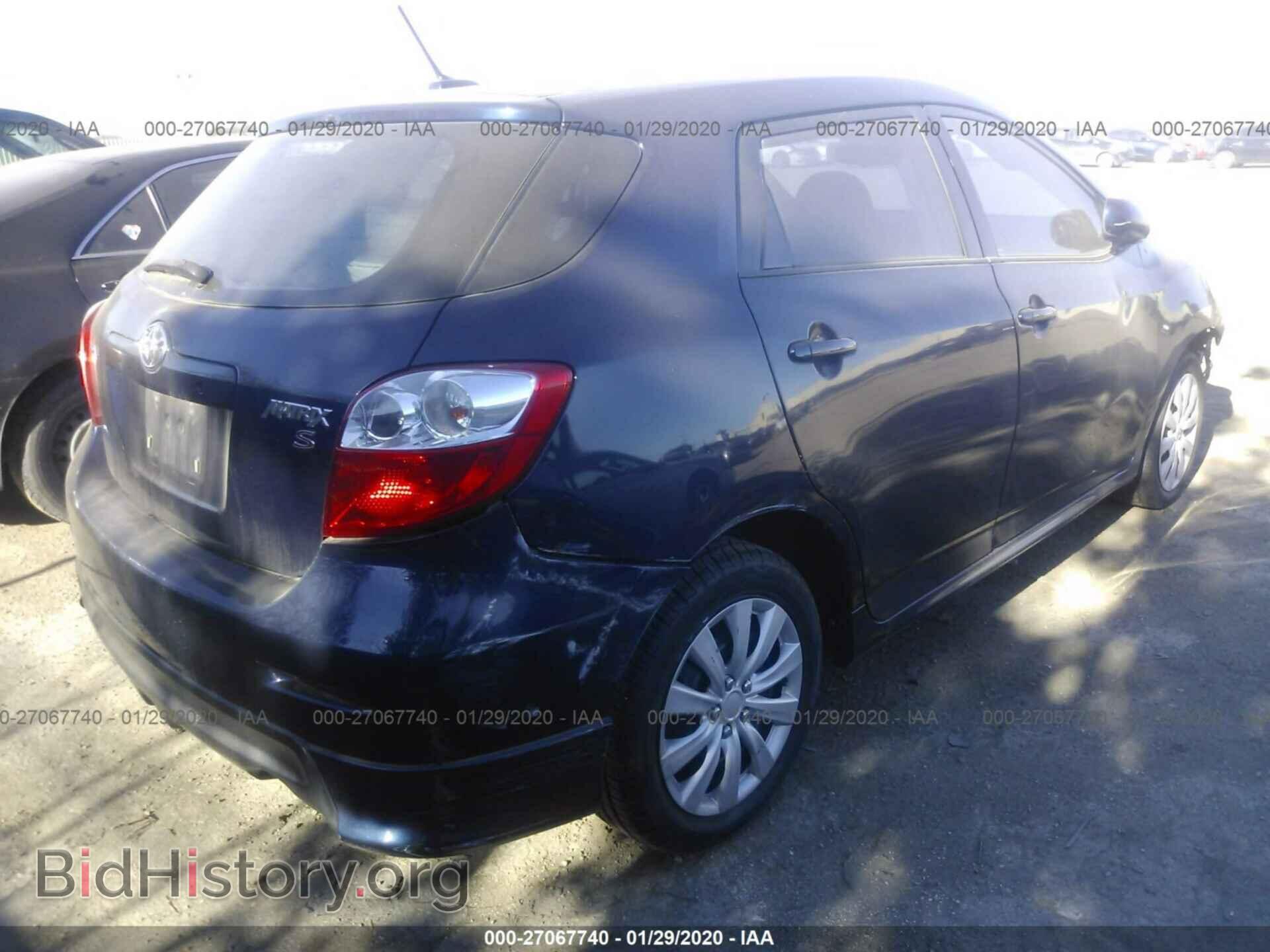 2009 TOYOTA COROLLA MATRIX - VIN: 2T1KE40E89C026393 - Фото 4