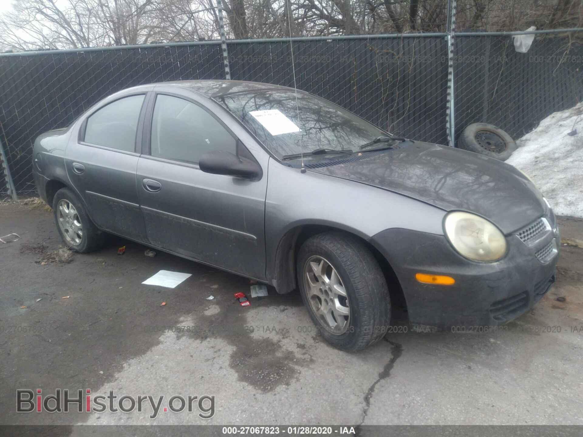 Фотография 1B3ES56C85D207588 - DODGE NEON 2005
