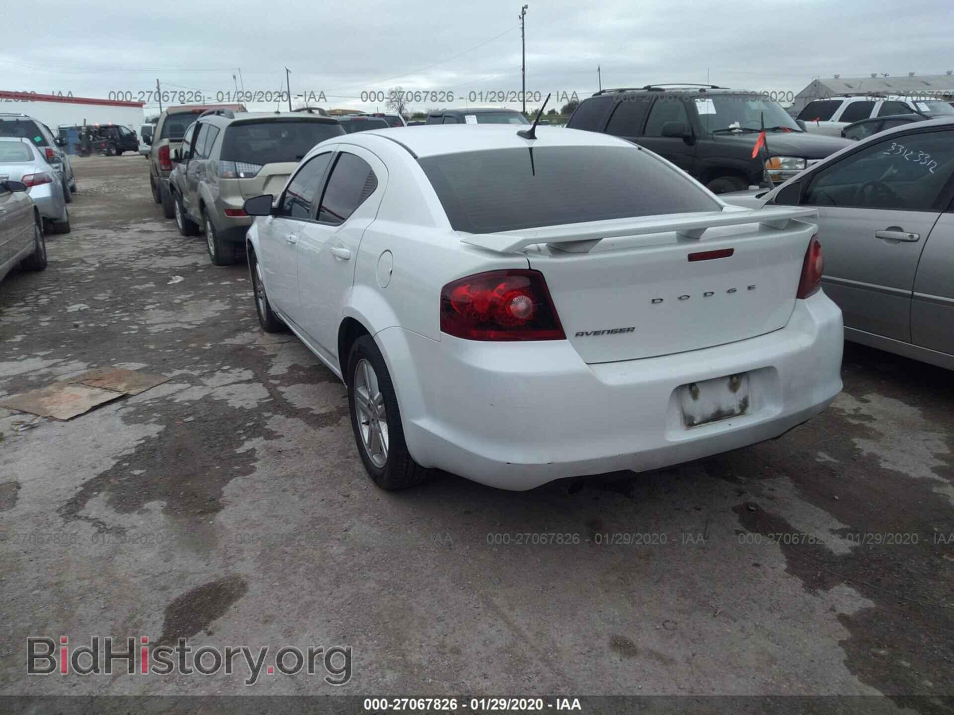 2013 DODGE AVENGER - VIN: 1C3CDZAG7DN664441 - Photo 3