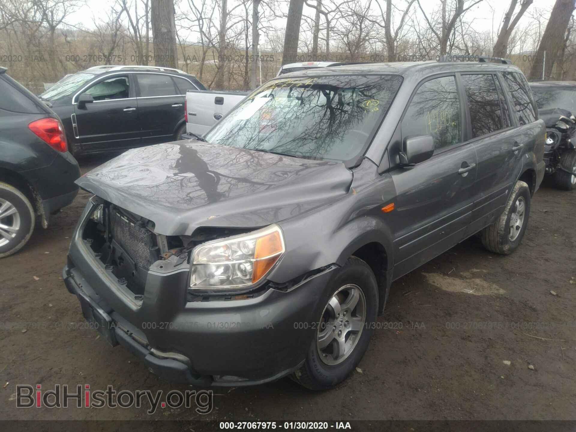 2007 HONDA PILOT - VIN: 5FNYF18647B007402 - Фото 2