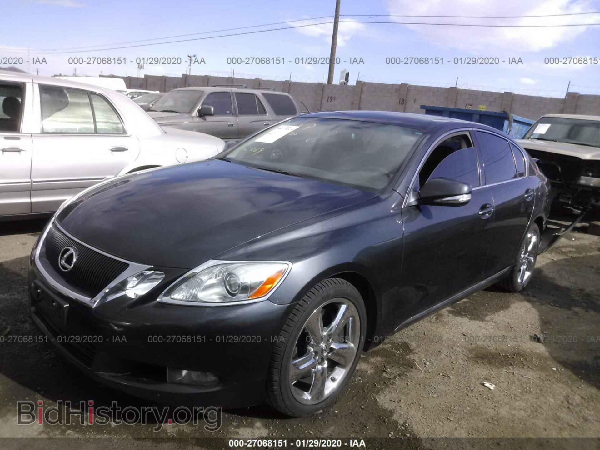 2011 LEXUS GS - VIN: JTHBE1KS4B0054076 - Фото 2