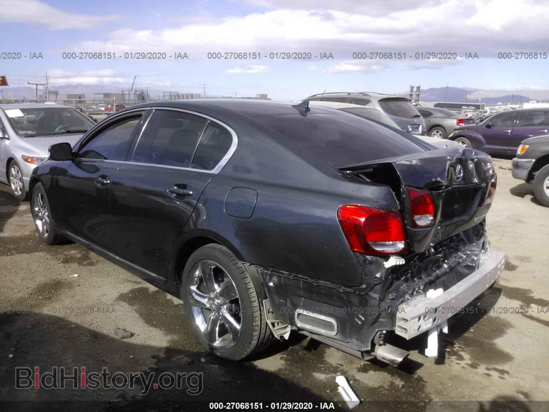 2011 LEXUS GS - VIN: JTHBE1KS4B0054076 - Фото 3