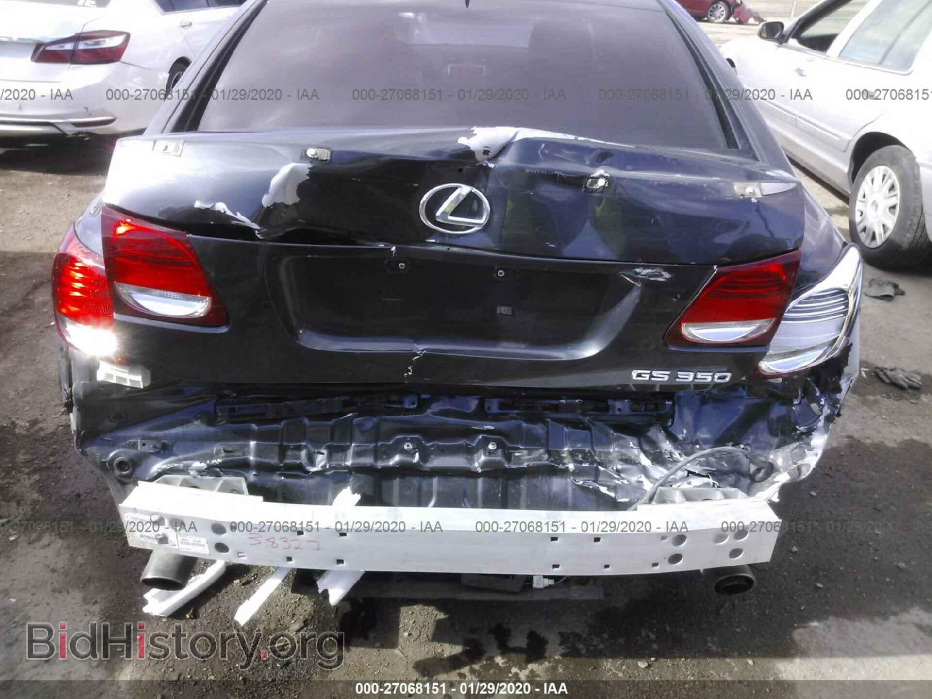 2011 LEXUS GS - VIN: JTHBE1KS4B0054076 - Фото 6