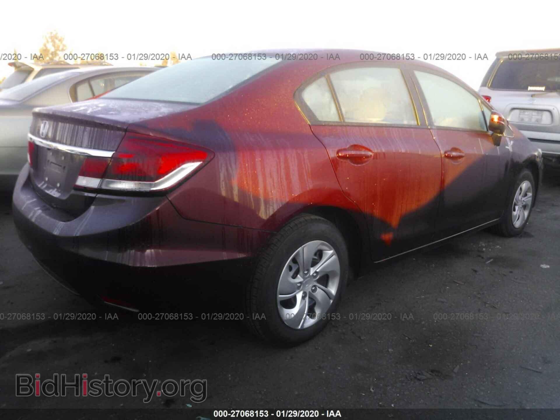 2014 HONDA CIVIC - VIN: 19XFB2F58EE268991 - Фото 4