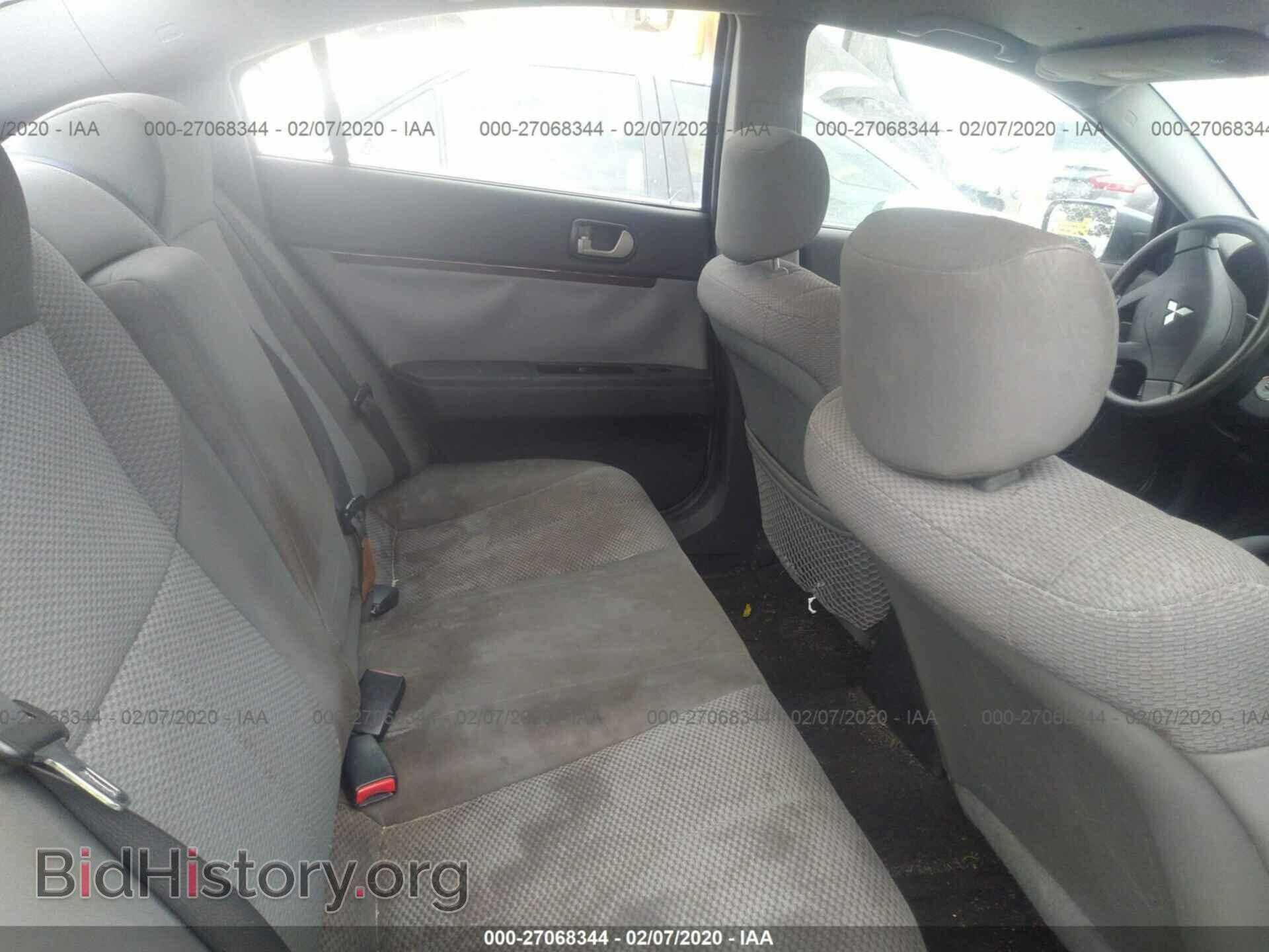 2009 MITSUBISHI GALANT - VIN: 4A3AB36F69E027468 - Фото 8