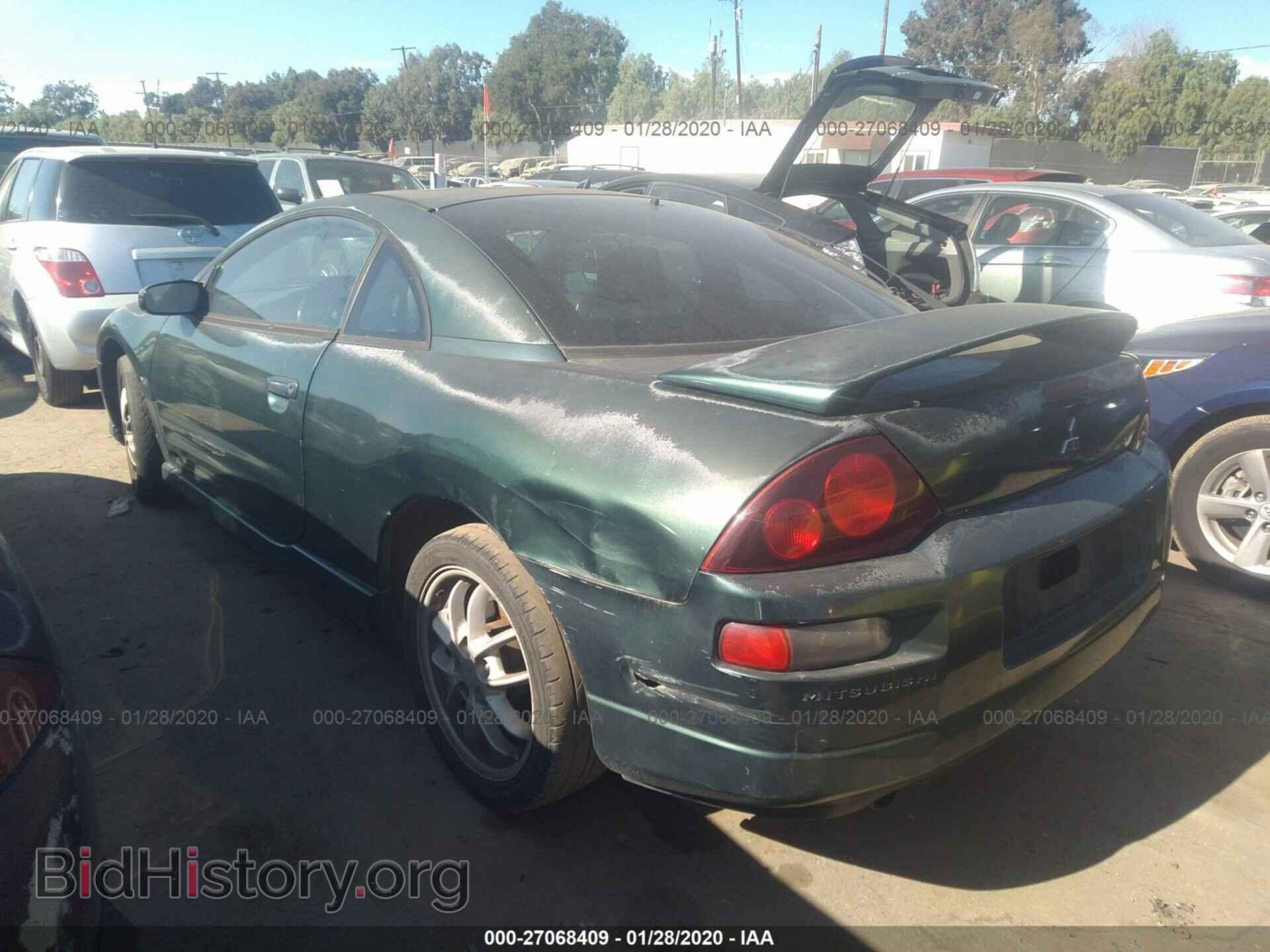 2002 MITSUBISHI ECLIPSE - VIN: 4A3AC54H22E061832 - Фото 3