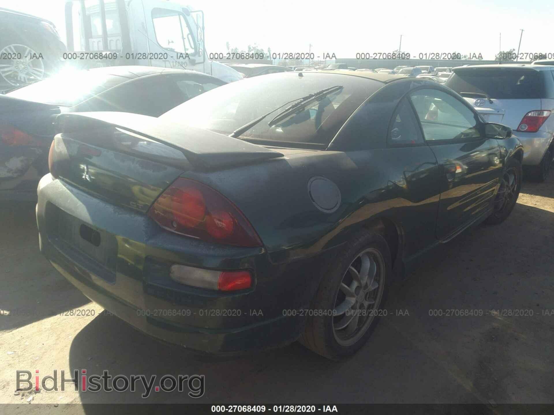 2002 MITSUBISHI ECLIPSE - VIN: 4A3AC54H22E061832 - Фото 4