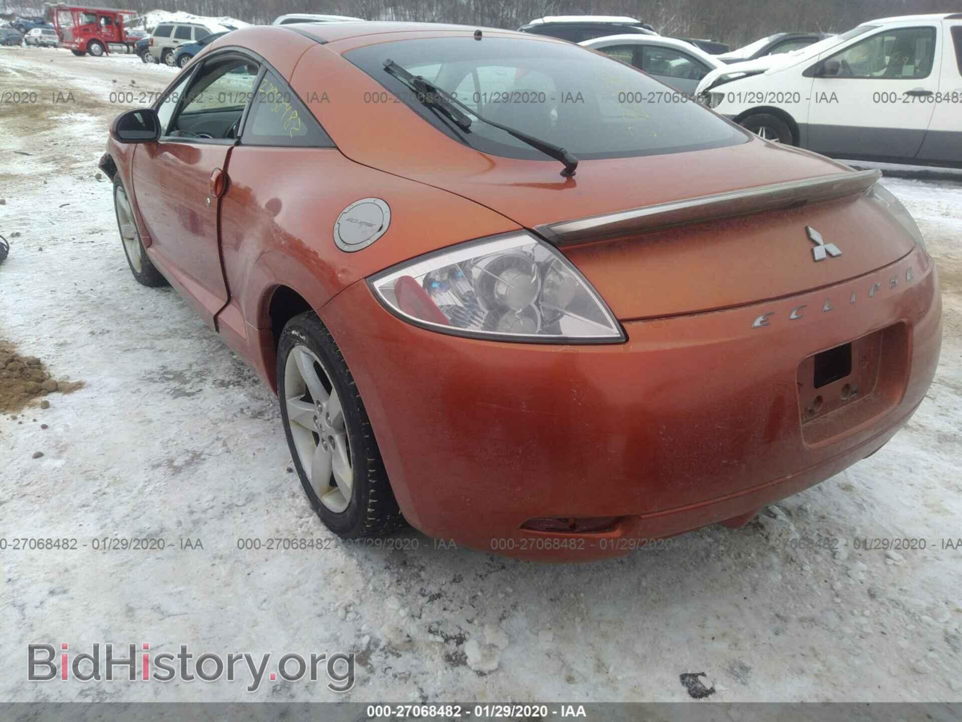 2007 MITSUBISHI ECLIPSE - VIN: 4A3AK24F77E004467 - Фото 3