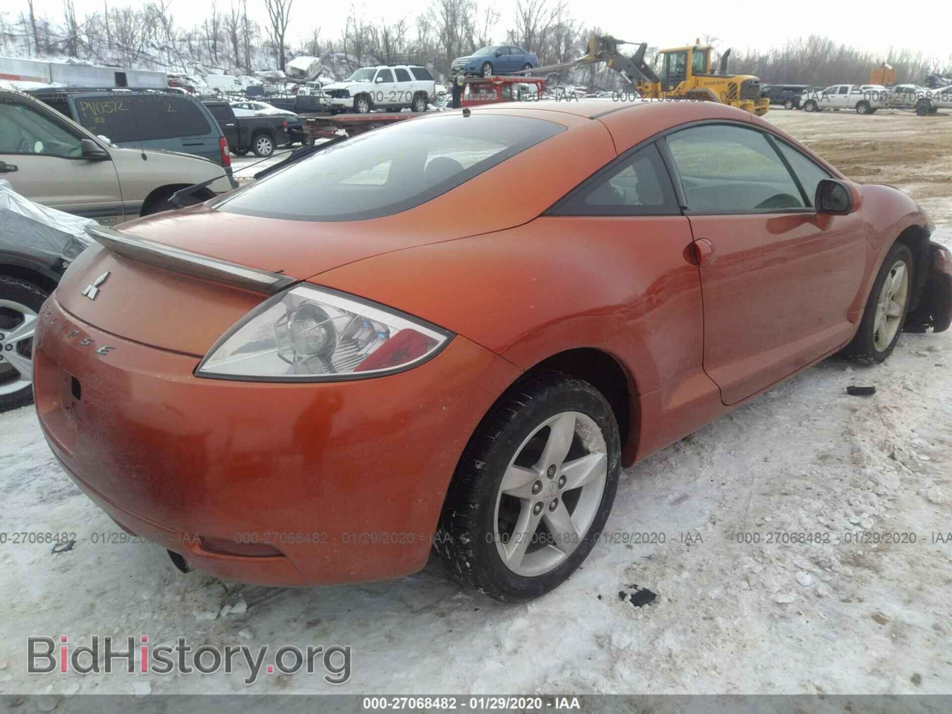2007 MITSUBISHI ECLIPSE - VIN: 4A3AK24F77E004467 - Фото 4