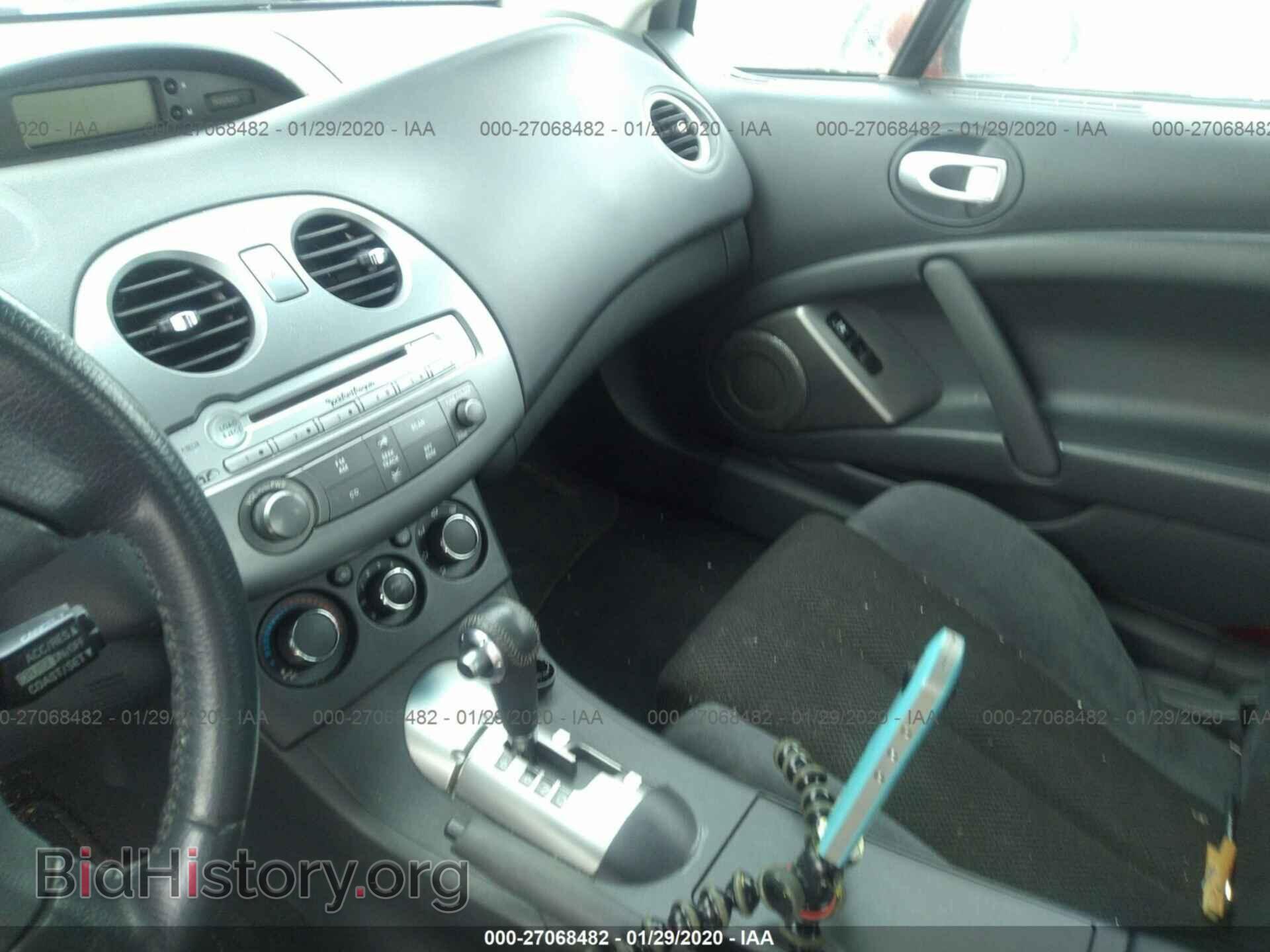 2007 MITSUBISHI ECLIPSE - VIN: 4A3AK24F77E004467 - Фото 5