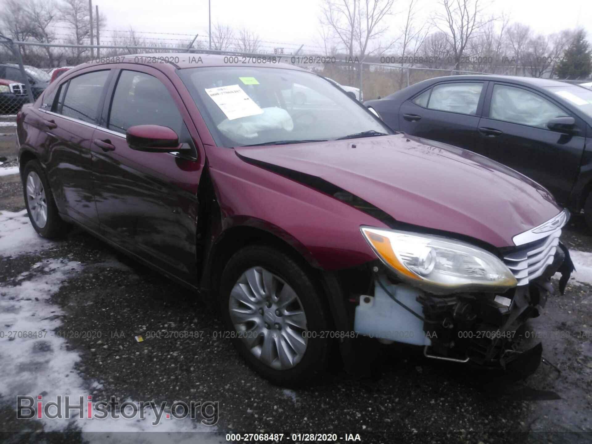 Фотография 1C3CCBAB3EN146455 - CHRYSLER 200 2014