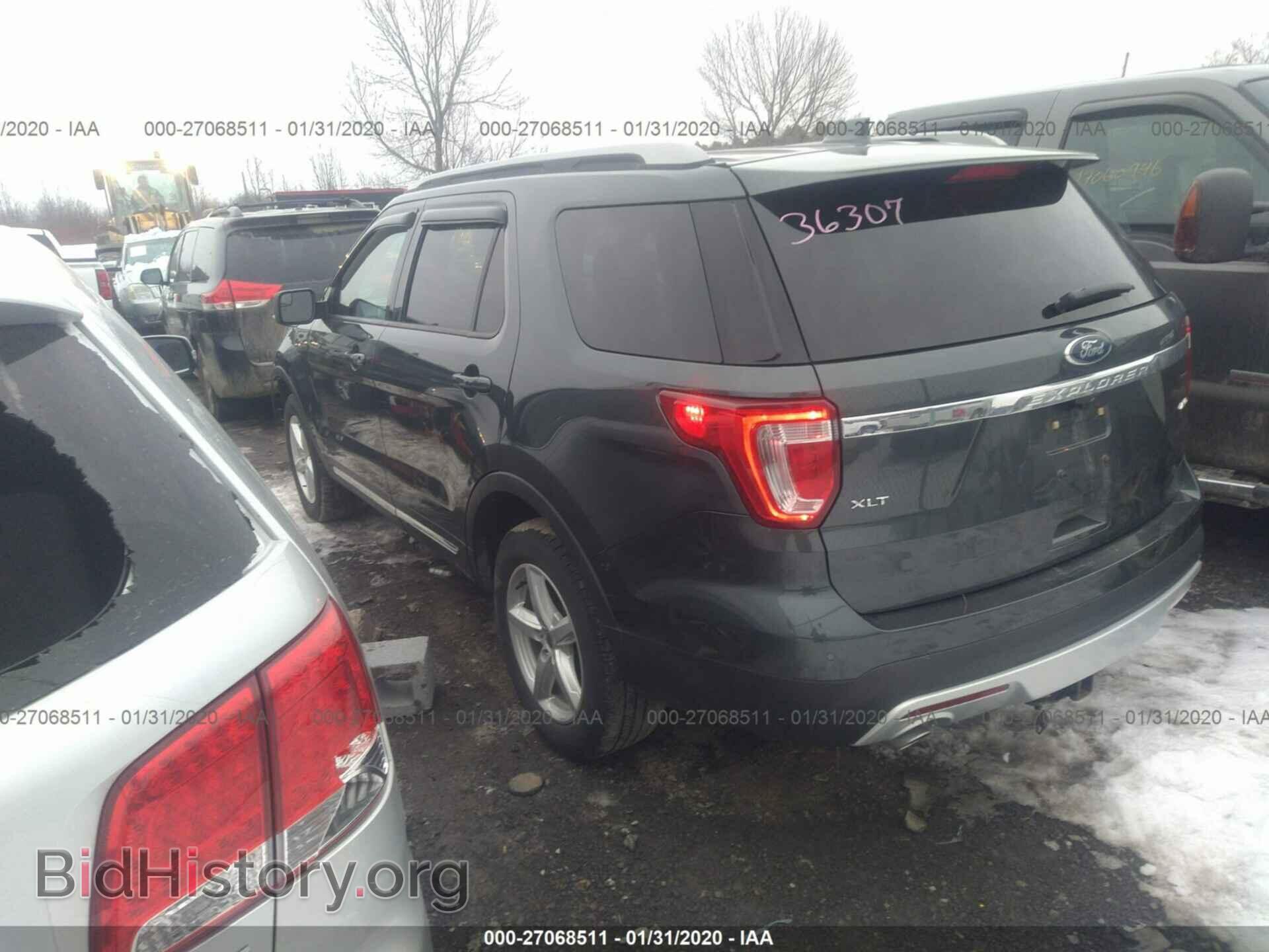 2016 FORD EXPLORER - VIN: 1FM5K8D85GGB00879 - Фото 3