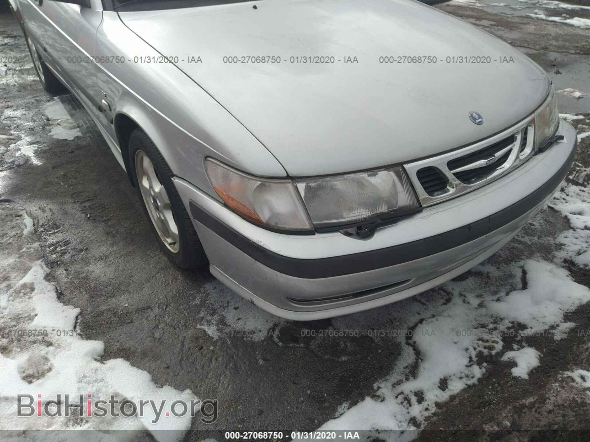 2001 SAAB 9-3 - VIN: YS3DF58K912028185 - Фото 6