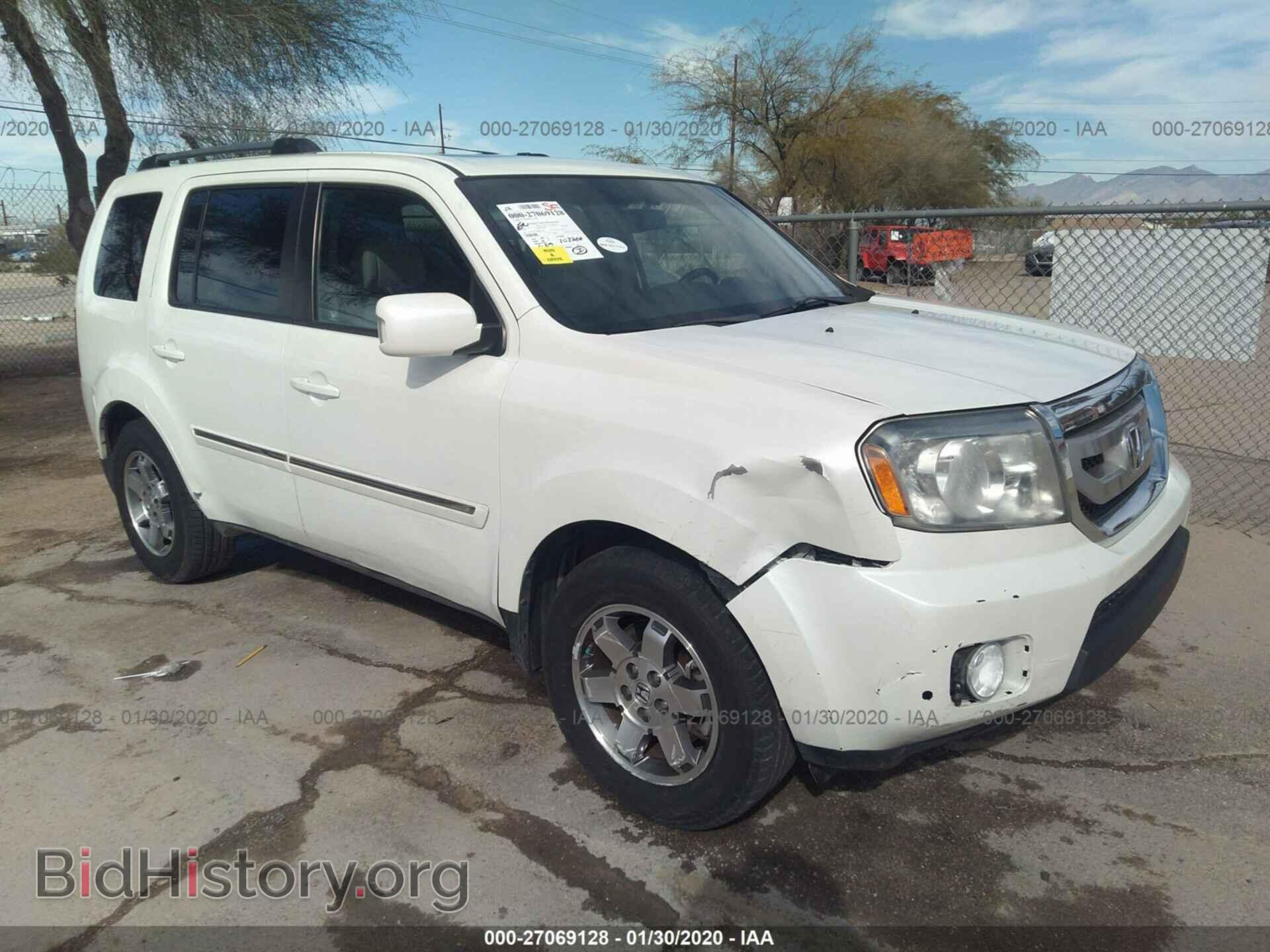 Фотография 5FNYF3H95BB041802 - HONDA PILOT 2011