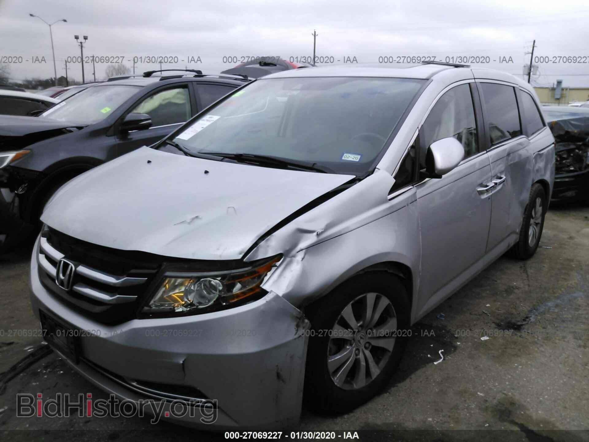 2015 HONDA ODYSSEY - VIN: 5FNRL5H63FB104853 - Фото 2