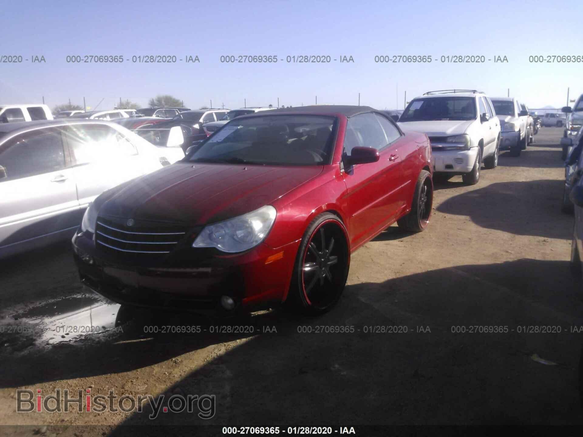 2008 CHRYSLER SEBRING - VIN: 1C3LC55R08N157054 - Фото 2