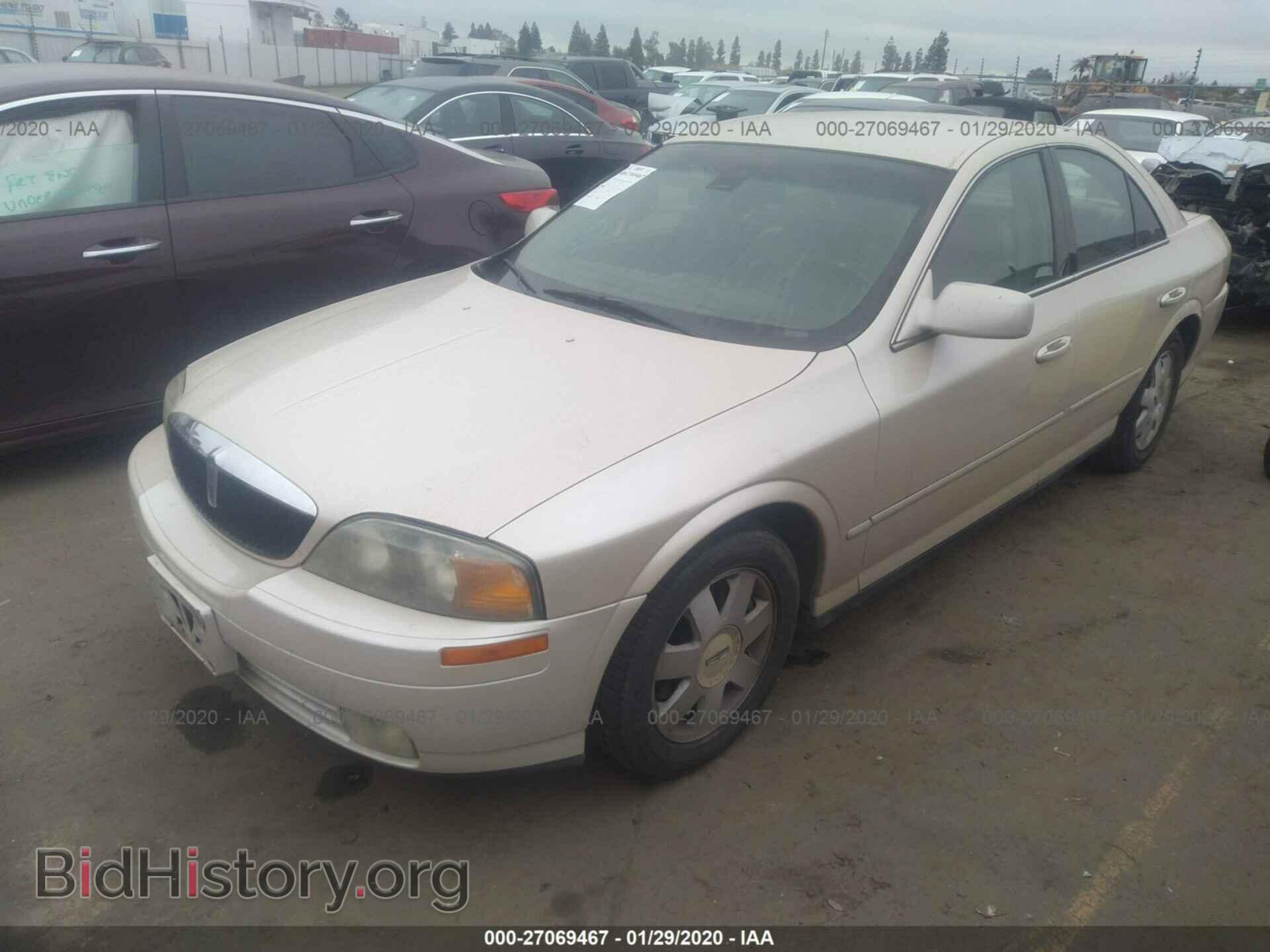 2002 LINCOLN LS - VIN: 1LNHM87A52Y639155 - Фото 2