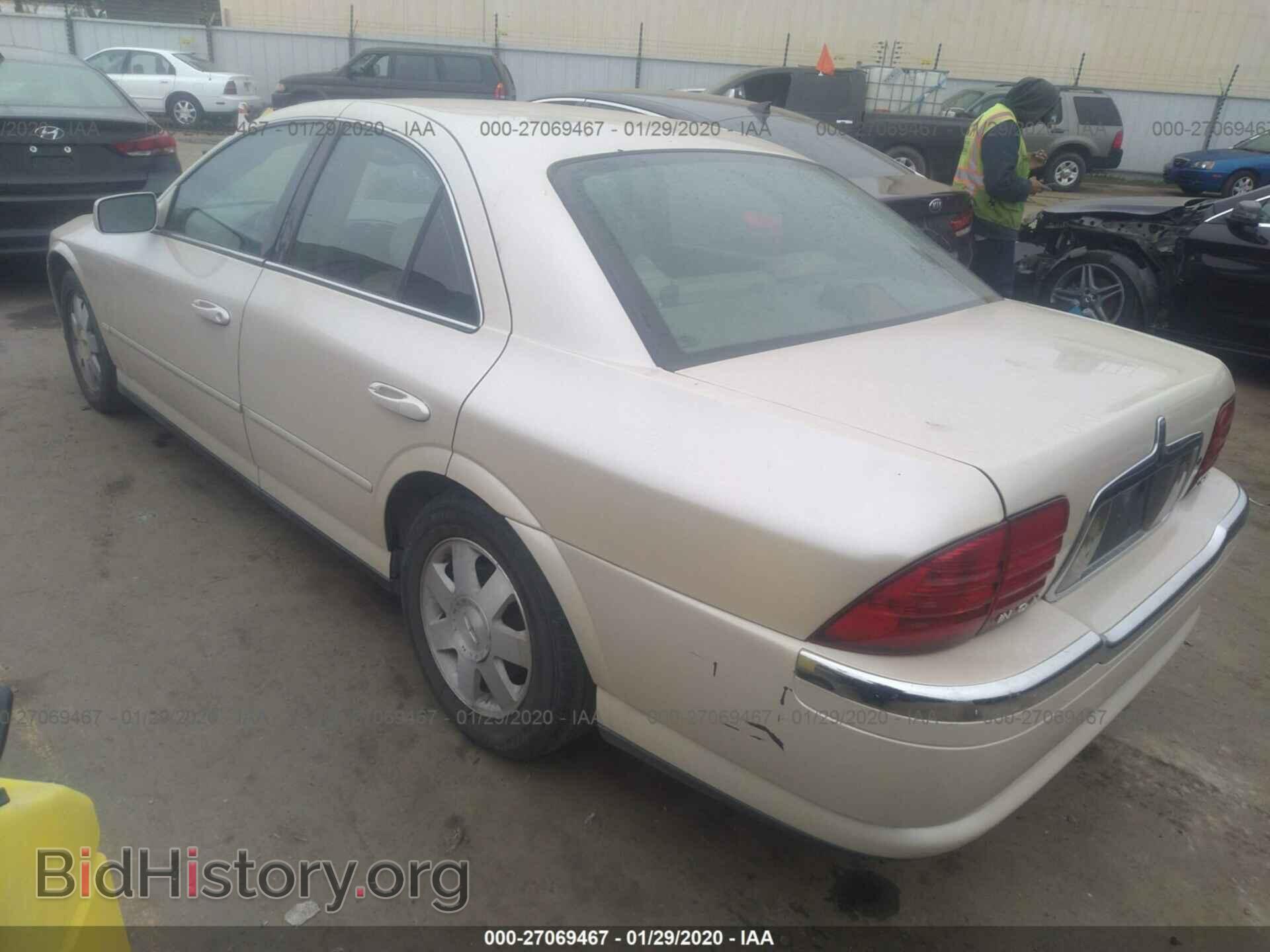 2002 LINCOLN LS - VIN: 1LNHM87A52Y639155 - Фото 3