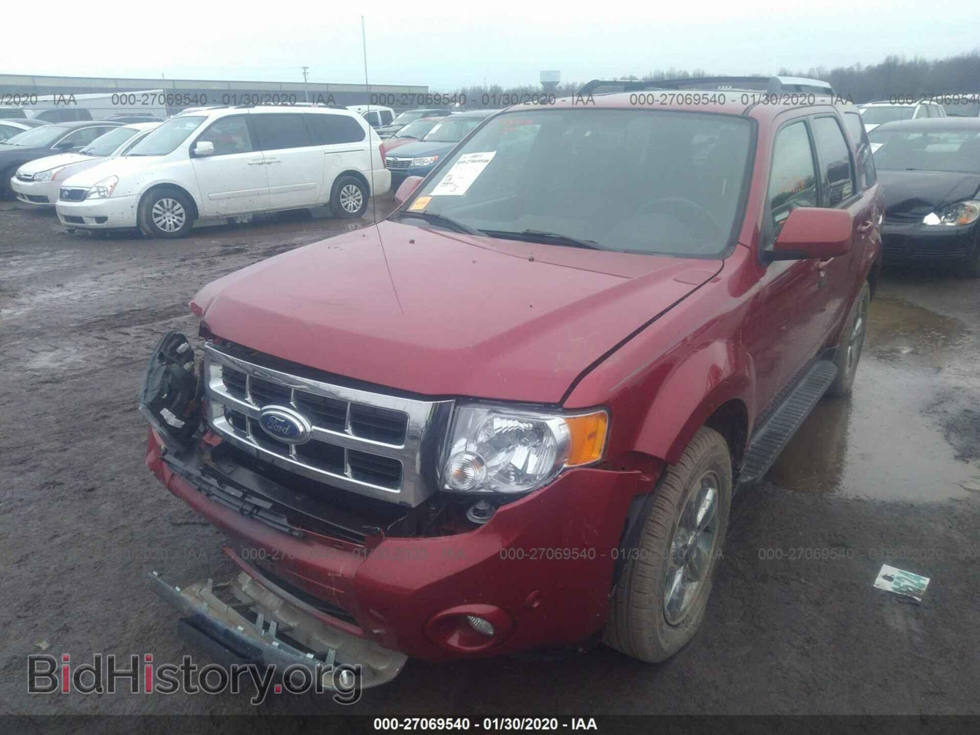 2011 FORD ESCAPE - VIN: 1FMCU0EG2BKA48352 - Фото 2