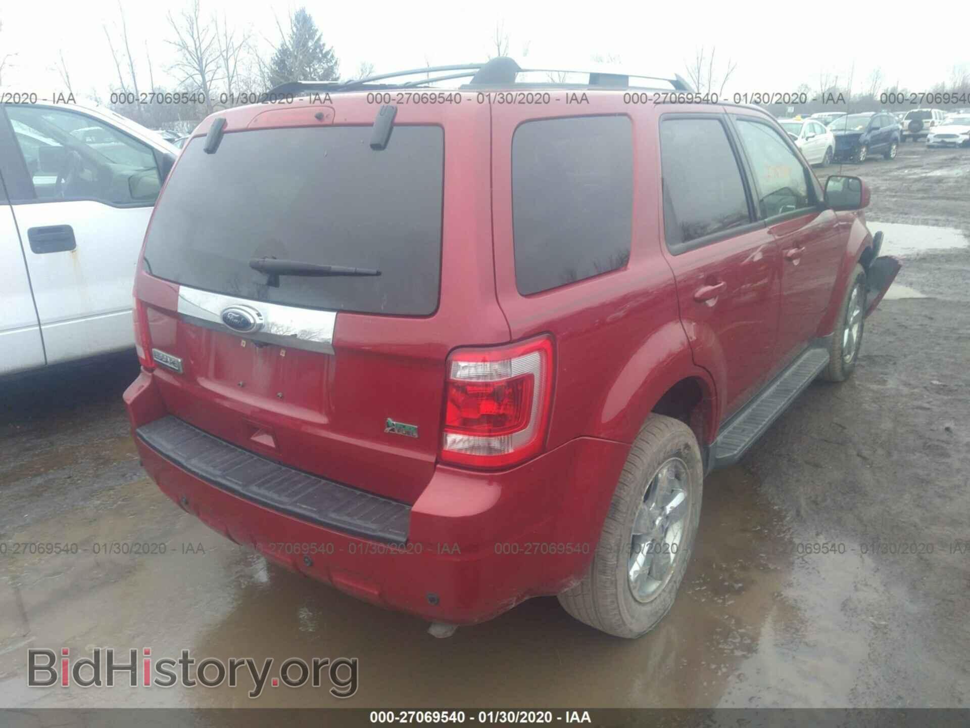 2011 FORD ESCAPE - VIN: 1FMCU0EG2BKA48352 - Фото 4