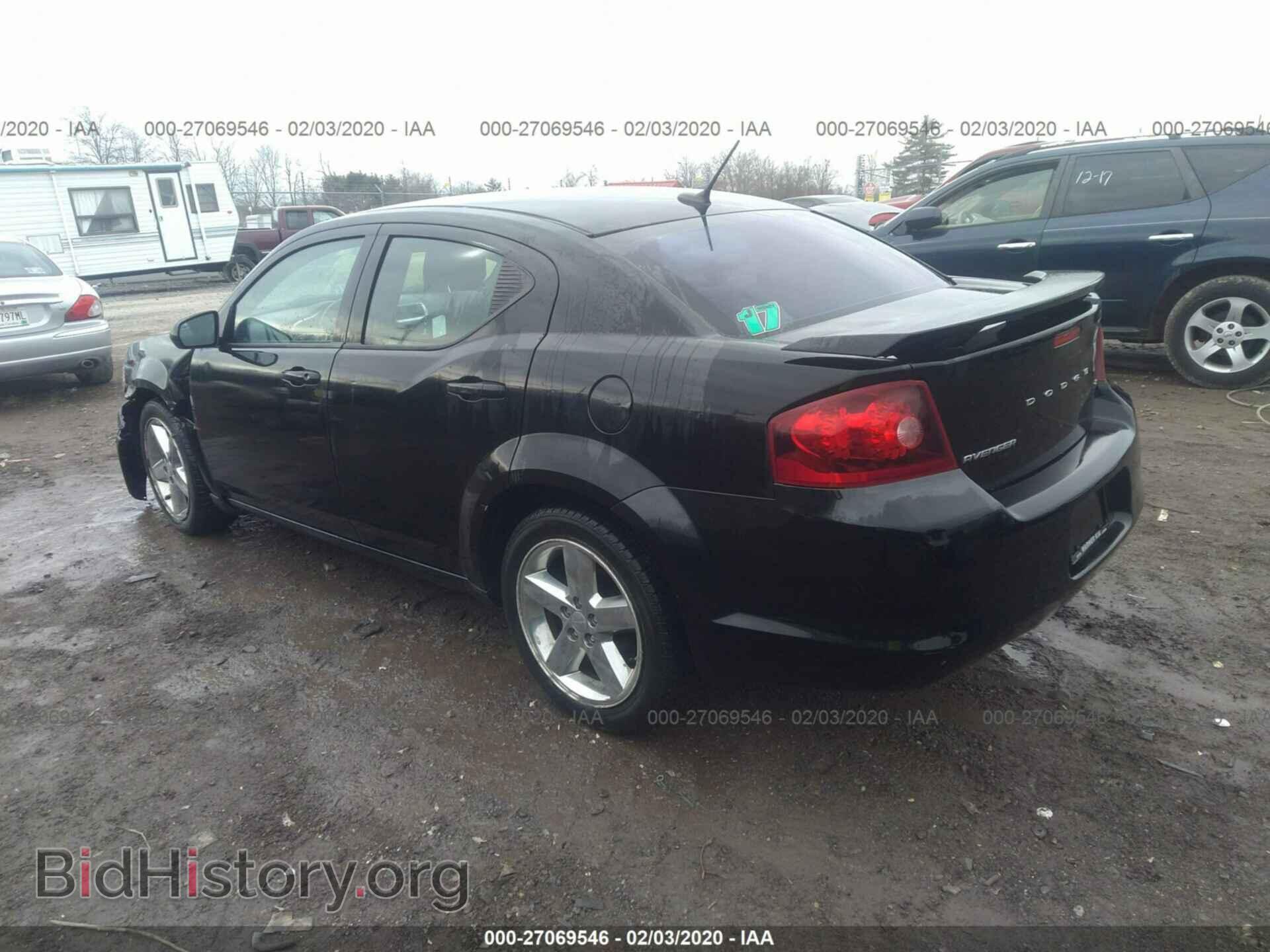2012 DODGE AVENGER - VIN: 1C3CDZCB8CN266364 - Фото 3
