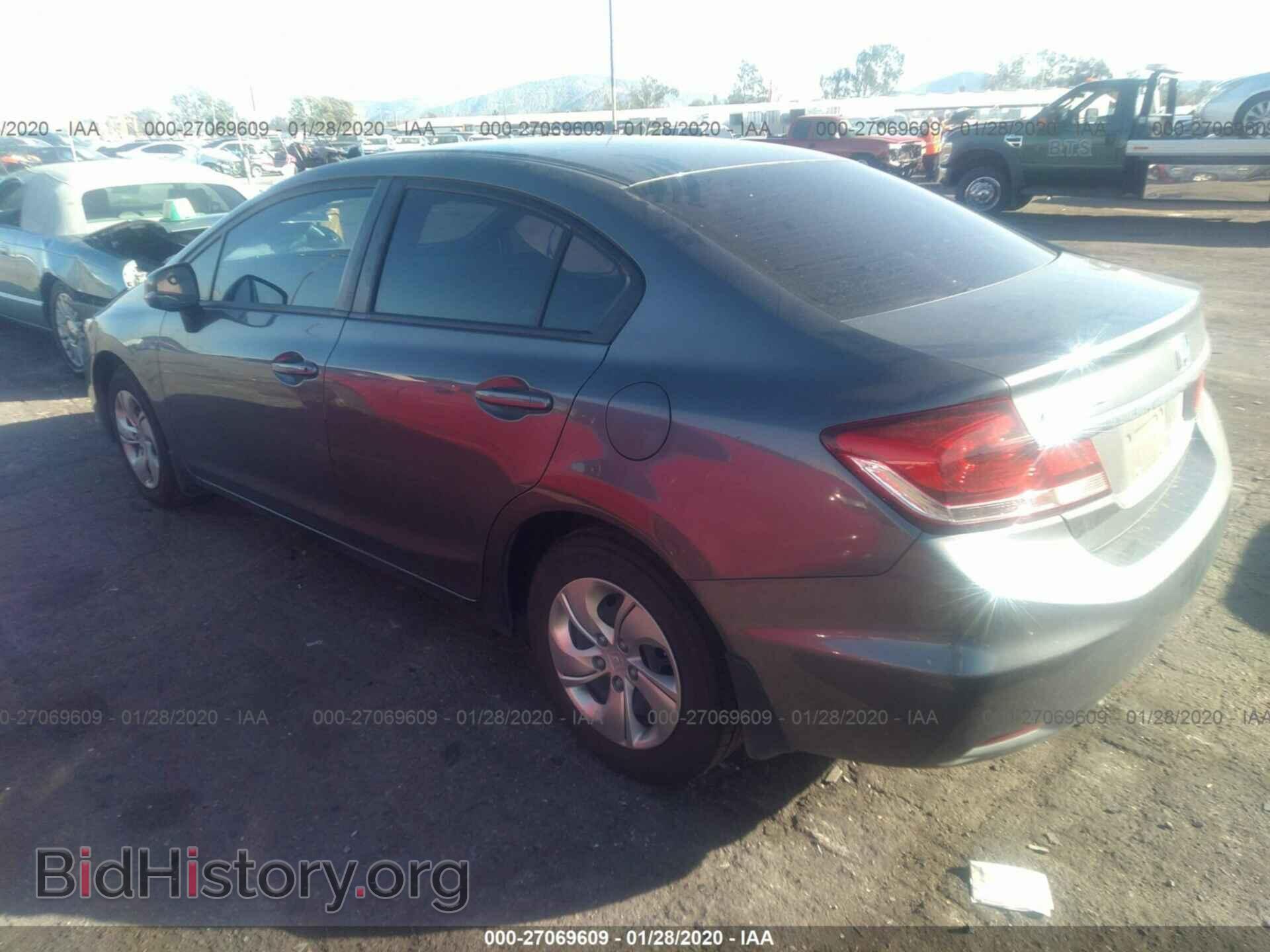 2013 HONDA CIVIC - VIN: 19XFB2F54DE276357 - Фото 3