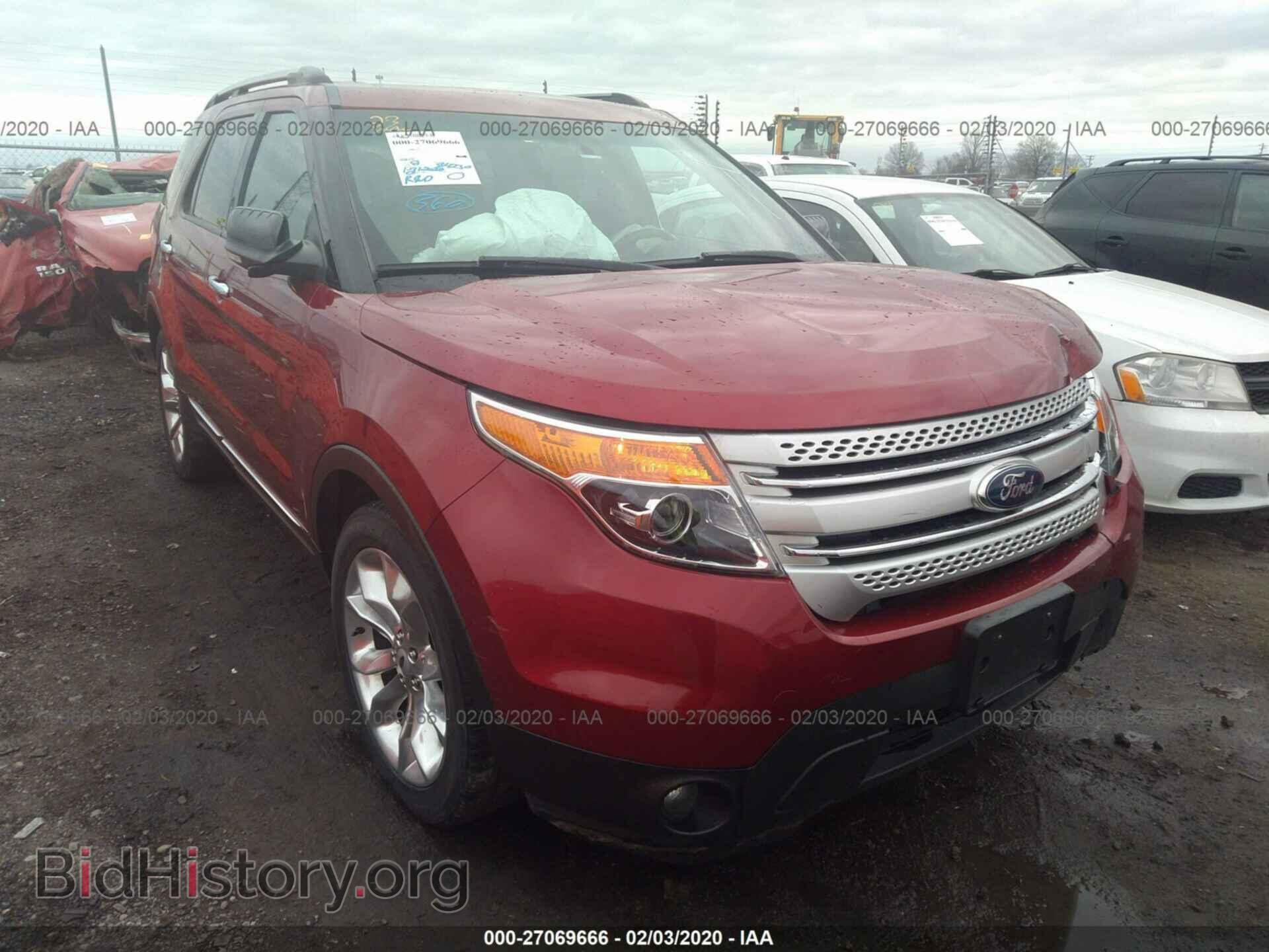 Photo 1FM5K7D86EGA67334 - FORD EXPLORER 2014