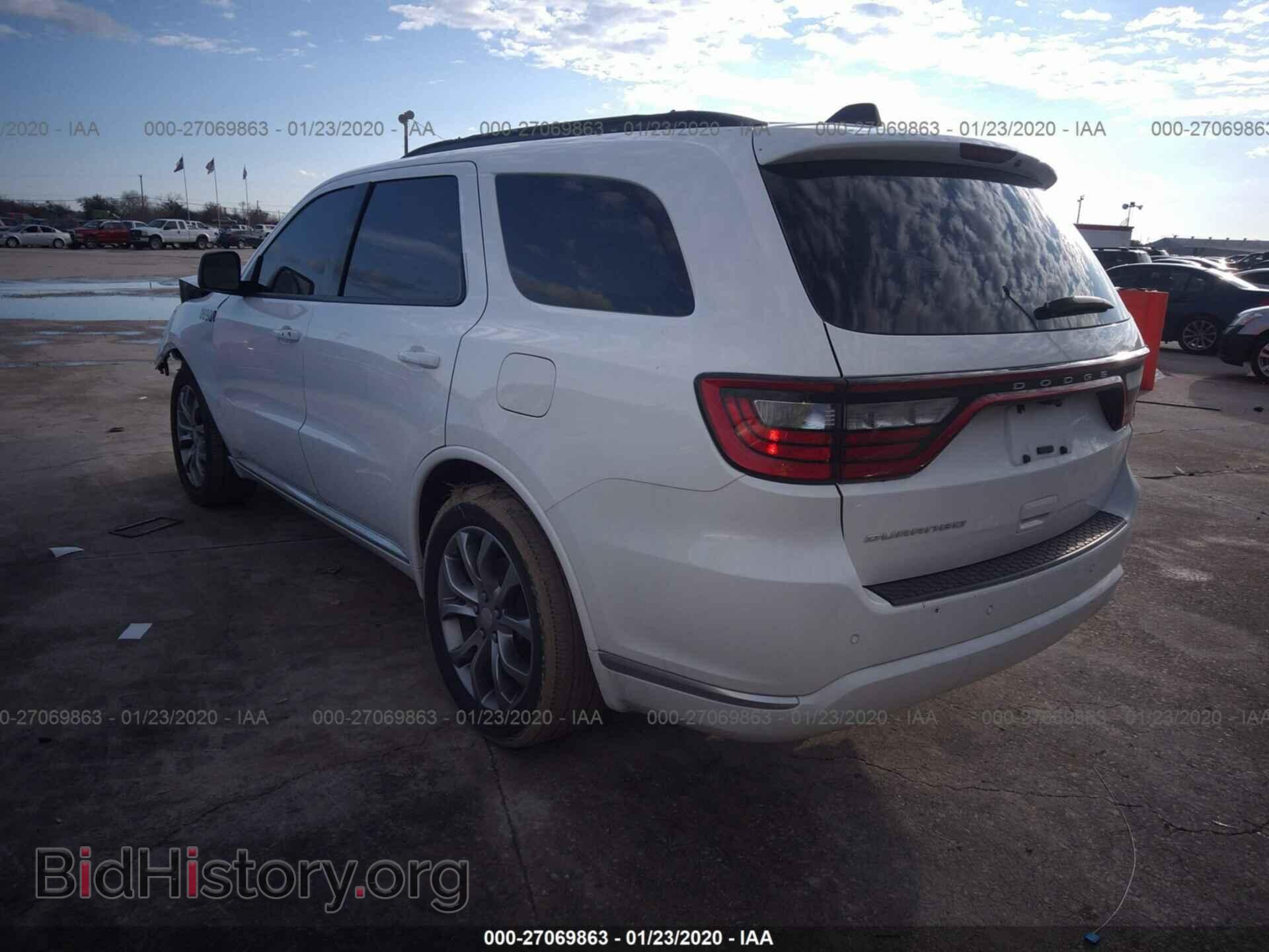 2018 DODGE DURANGO - VIN: 1C4RDHAG5JC306908 - Фото 3