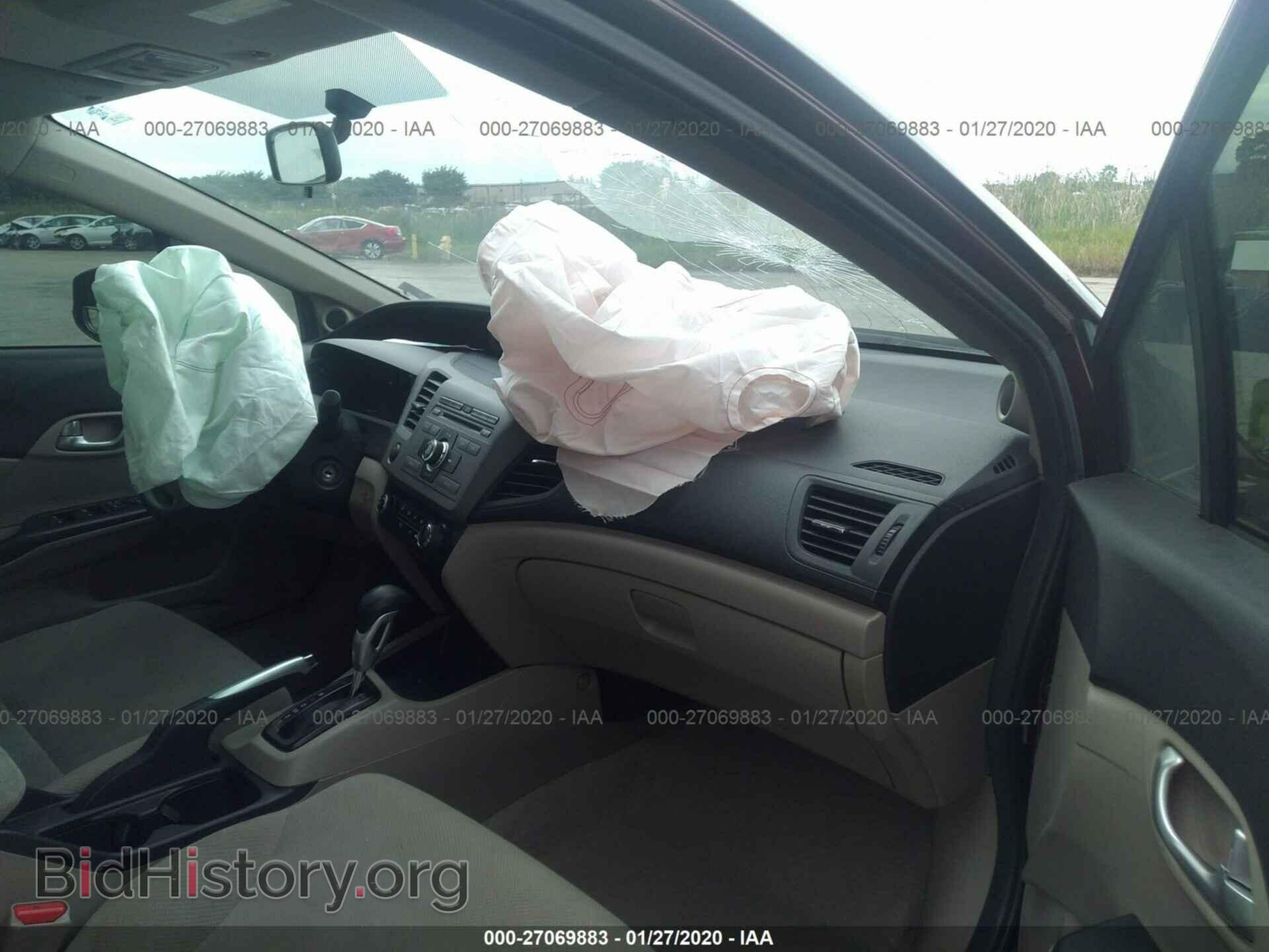 2012 HONDA CIVIC - VIN: 19XFB2F85CE103178 - Фото 5