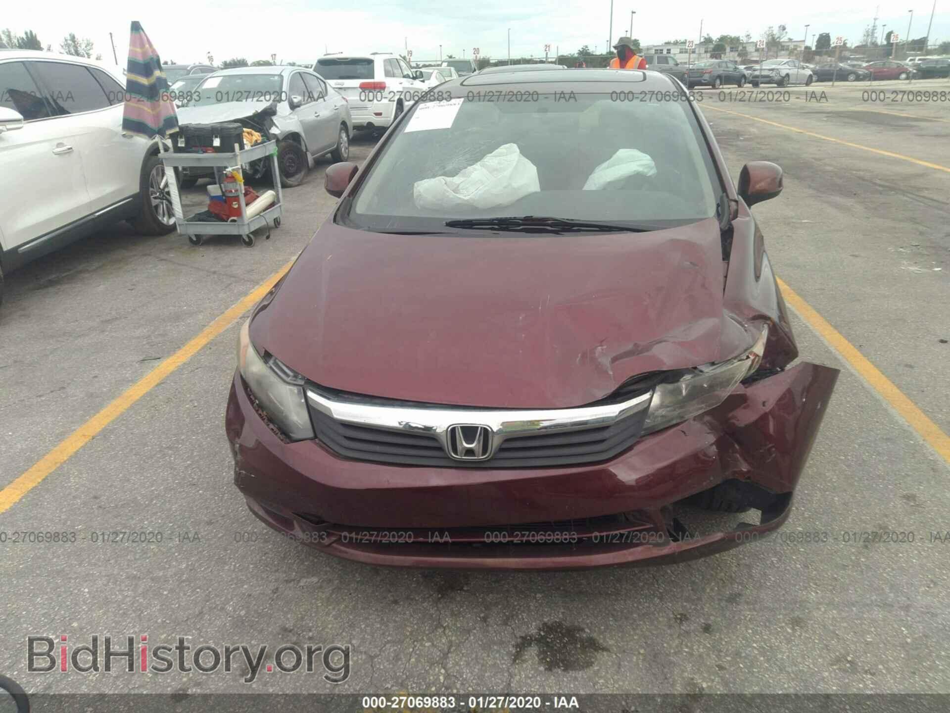 2012 HONDA CIVIC - VIN: 19XFB2F85CE103178 - Фото 6