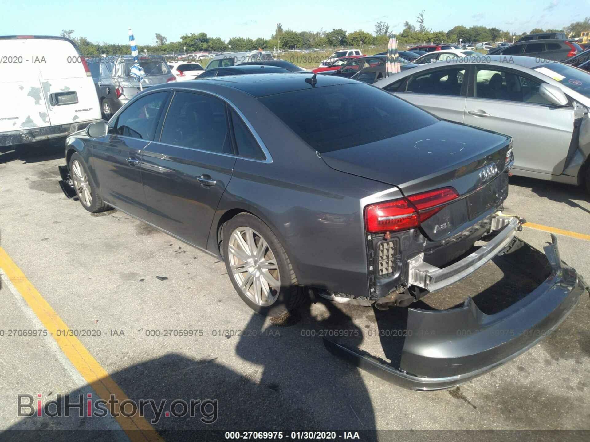 2016 AUDI A8 - VIN: WAU34AFD2GN012467 - Photo 3