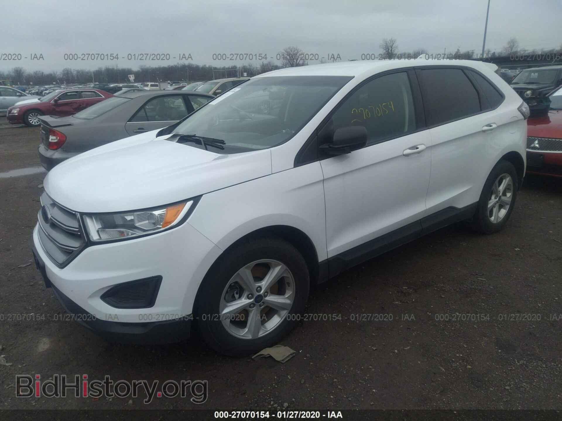 2017 FORD EDGE - VIN: 2FMPK4G90HBB75150 - Фото 2