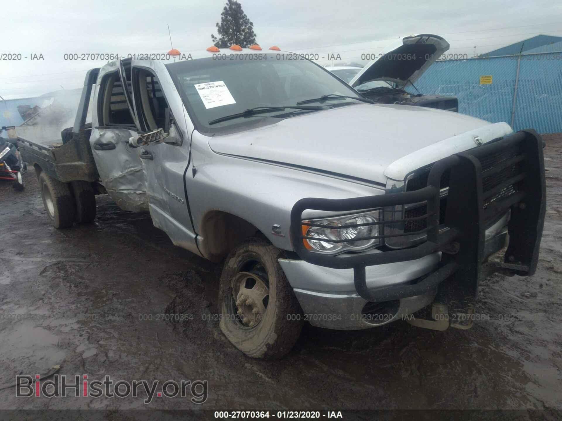 Photo 3D7MU48C83G782341 - DODGE RAM 3500 2003