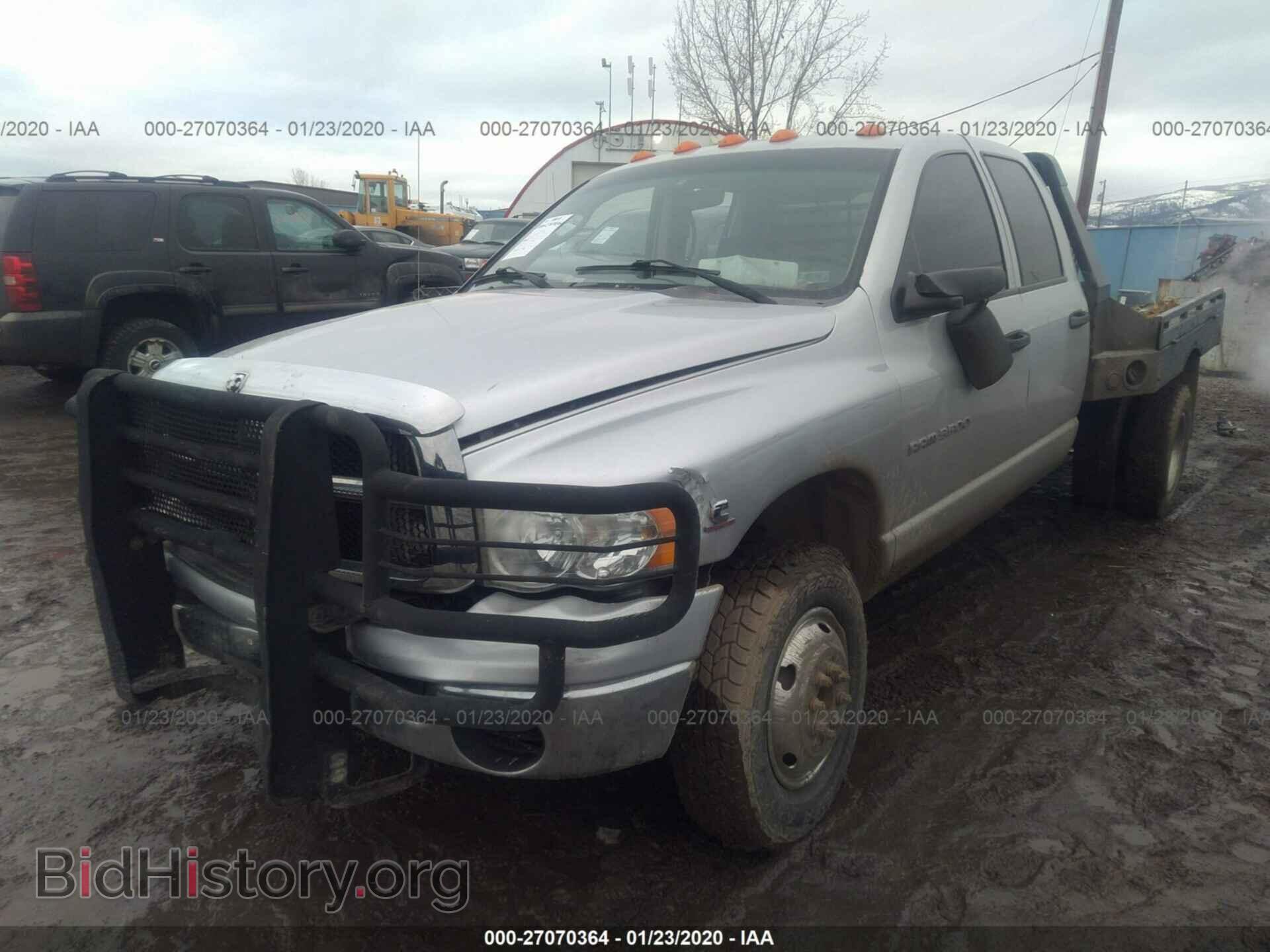 2003 DODGE RAM 3500 - VIN: 3D7MU48C83G782341 - Фото 2
