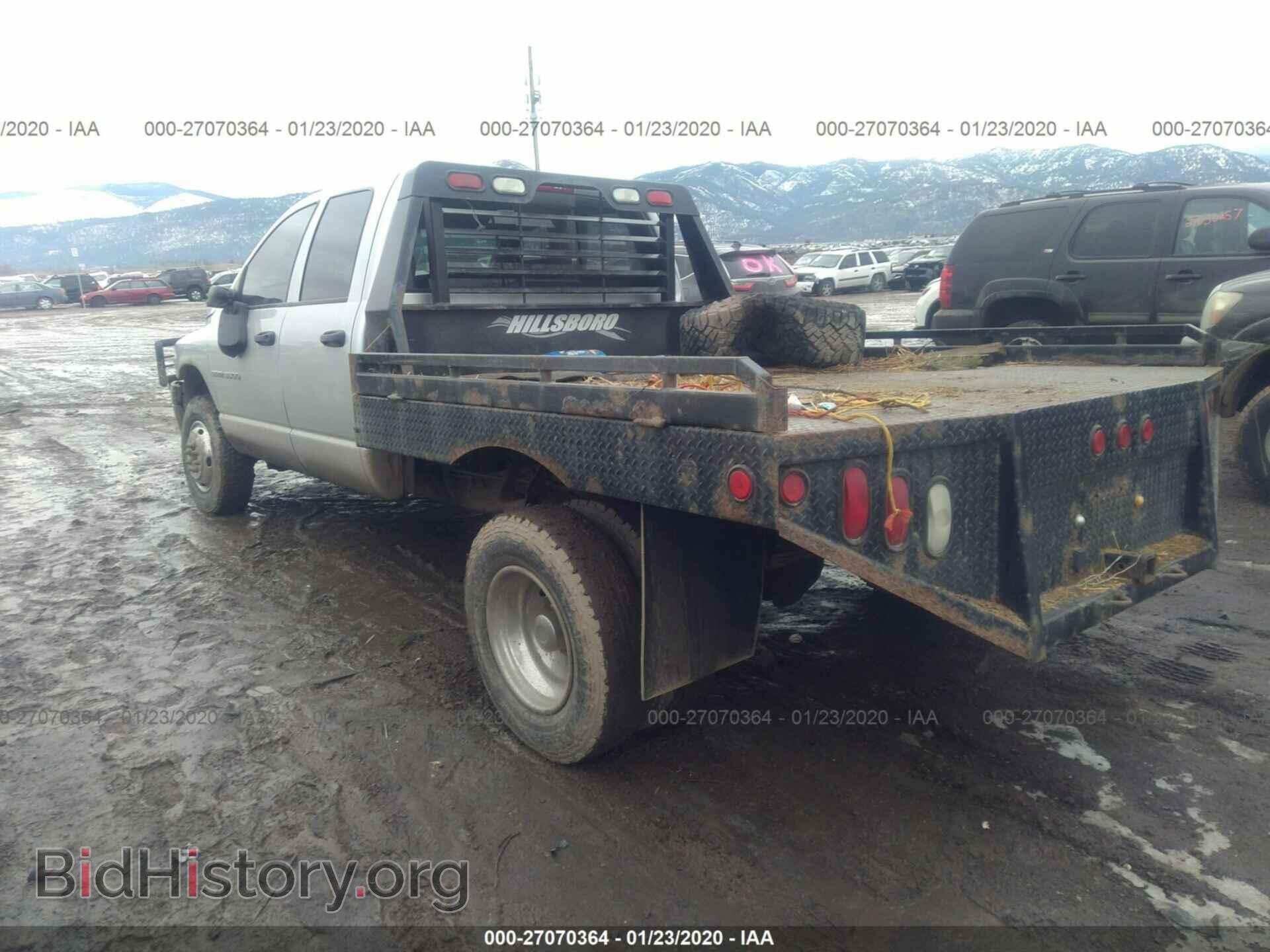2003 DODGE RAM 3500 - VIN: 3D7MU48C83G782341 - Фото 3