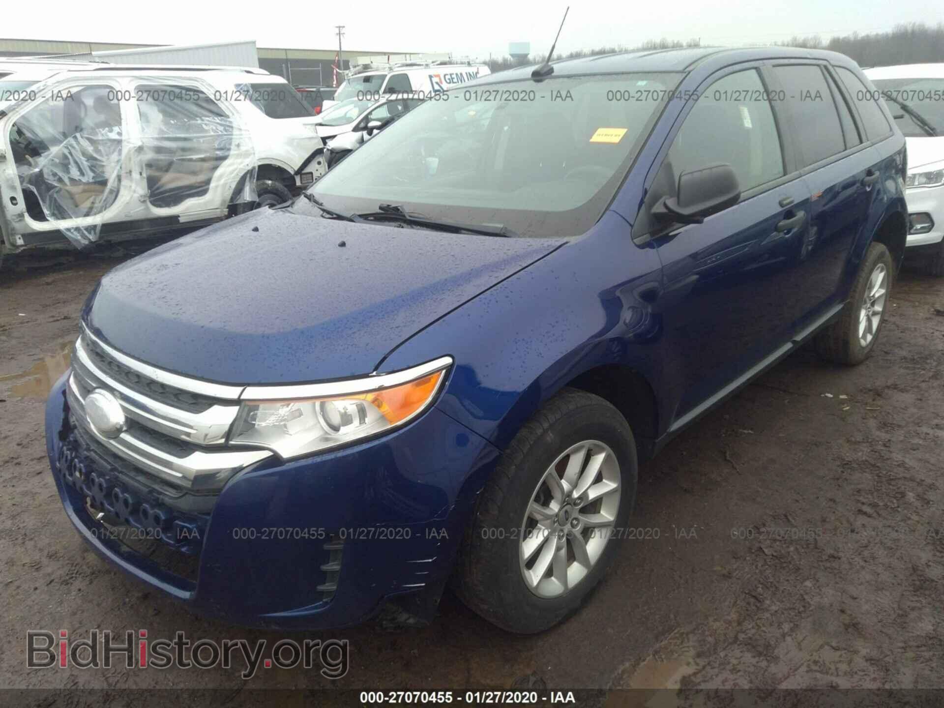 2013 FORD EDGE - VIN: 2FMDK3GC3DBB24860 - Photo 2