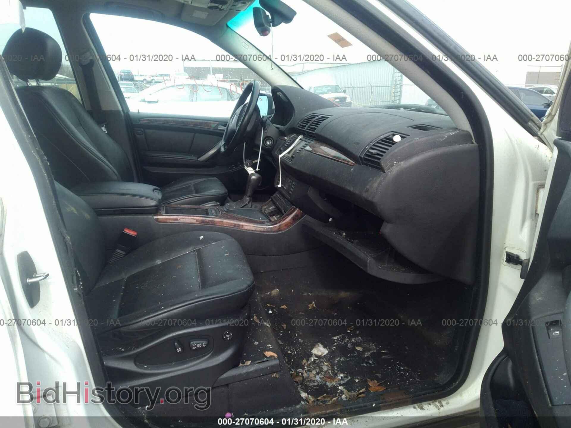 2005 BMW X5 - VIN: 5UXFA13545LU47567 - Фото 5