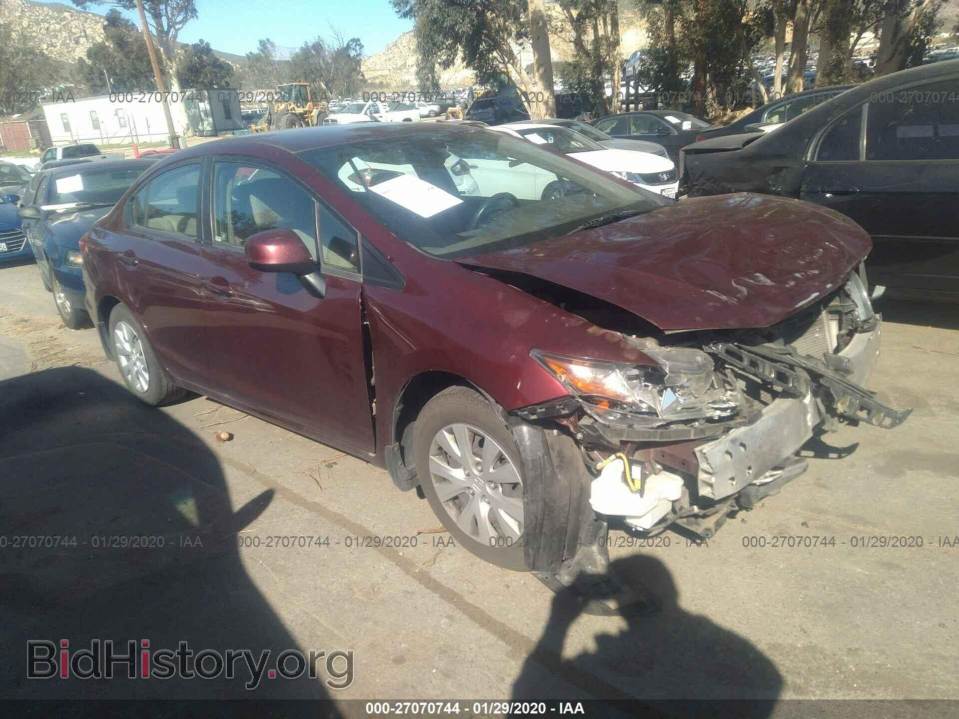 Photo 19XFB2F52CE320905 - HONDA CIVIC 2012