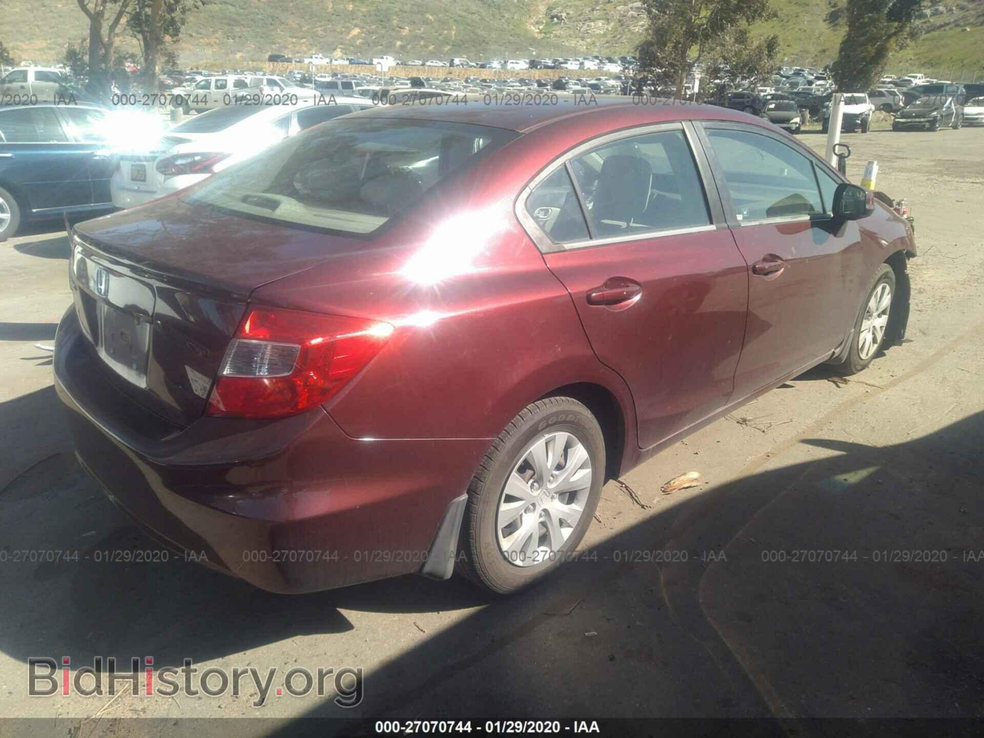 2012 HONDA CIVIC - VIN: 19XFB2F52CE320905 - Photo 4