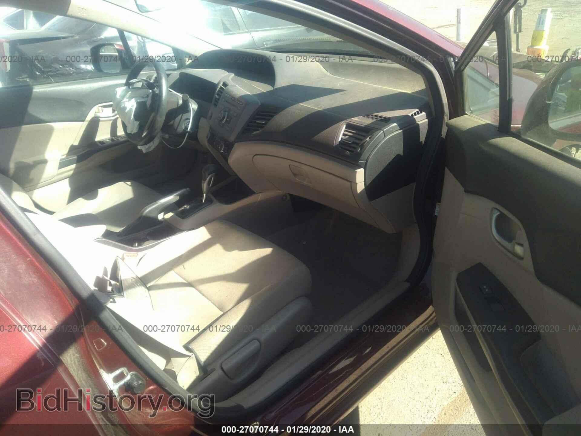 2012 HONDA CIVIC - VIN: 19XFB2F52CE320905 - Photo 5