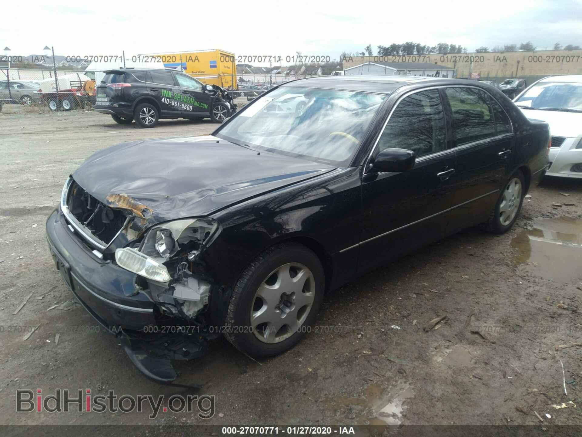 2003 LEXUS LS - VIN: JTHBN30F730112586 - Фото 2