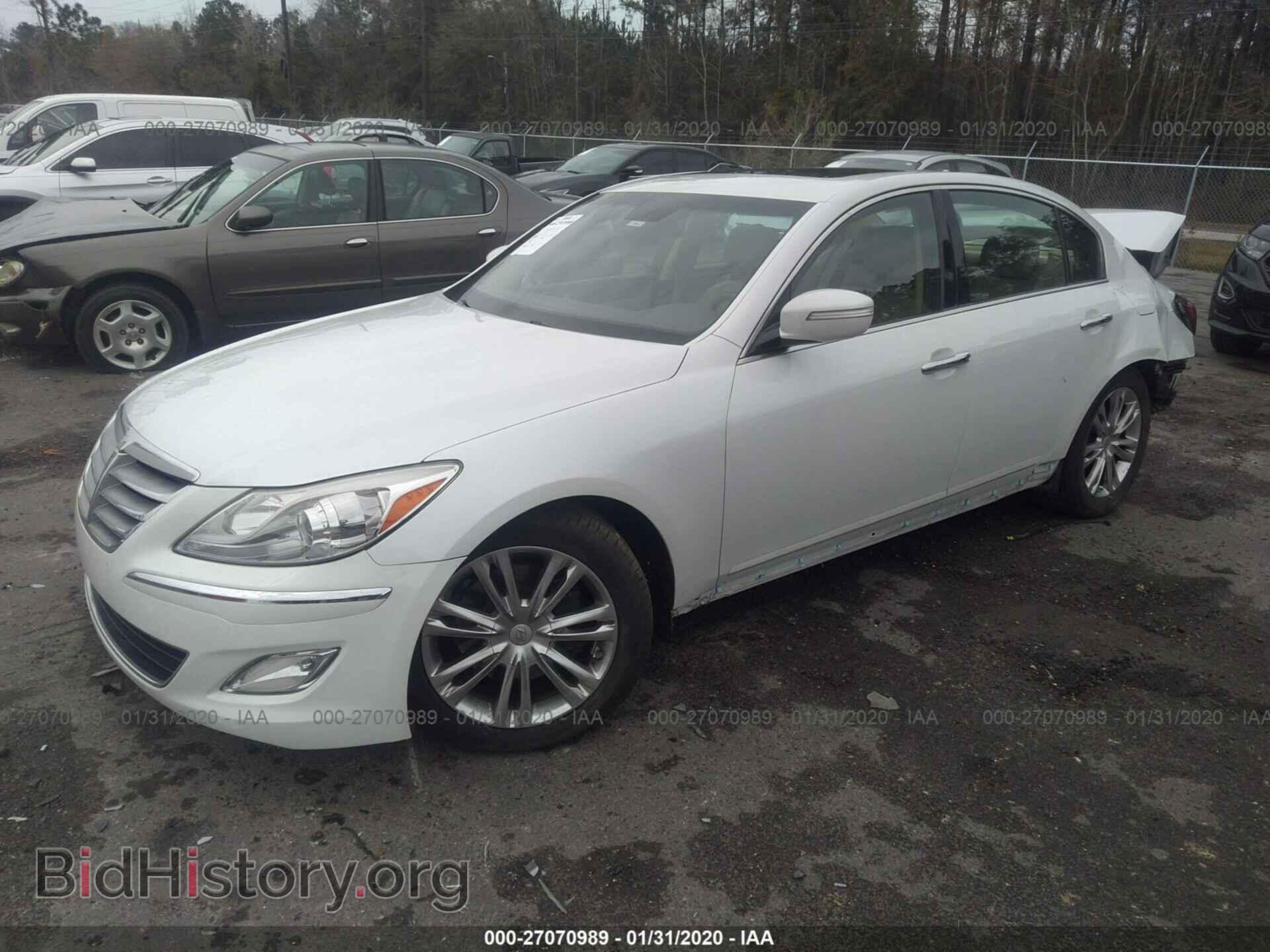 2012 HYUNDAI GENESIS - VIN: KMHGC4DD2CU150842 - Фото 2