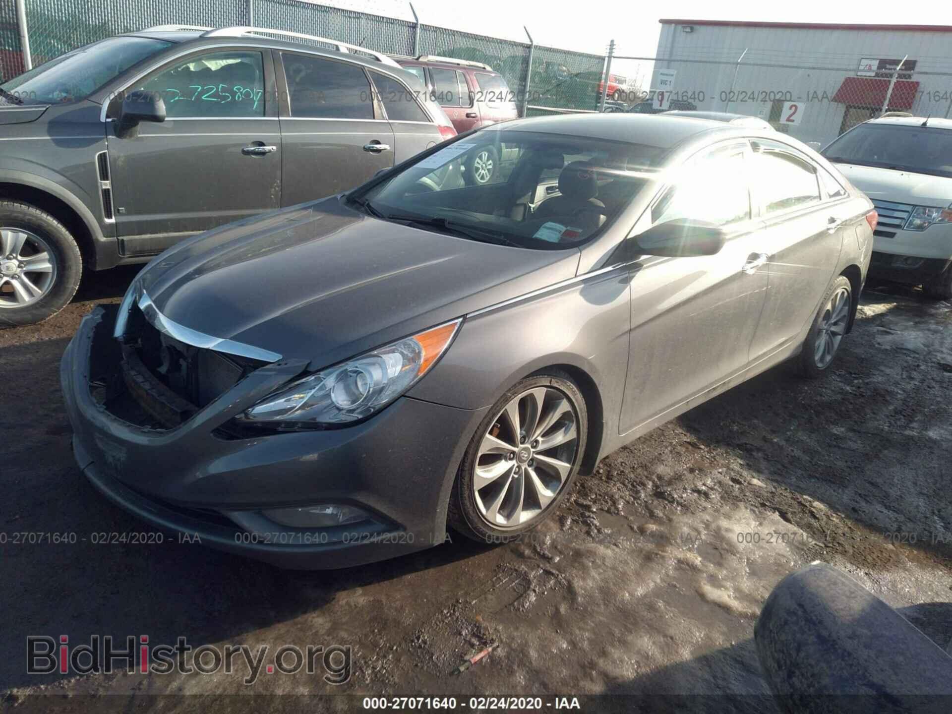 2012 HYUNDAI SONATA - VIN: 5NPEC4AC7CH408774 - Фото 2