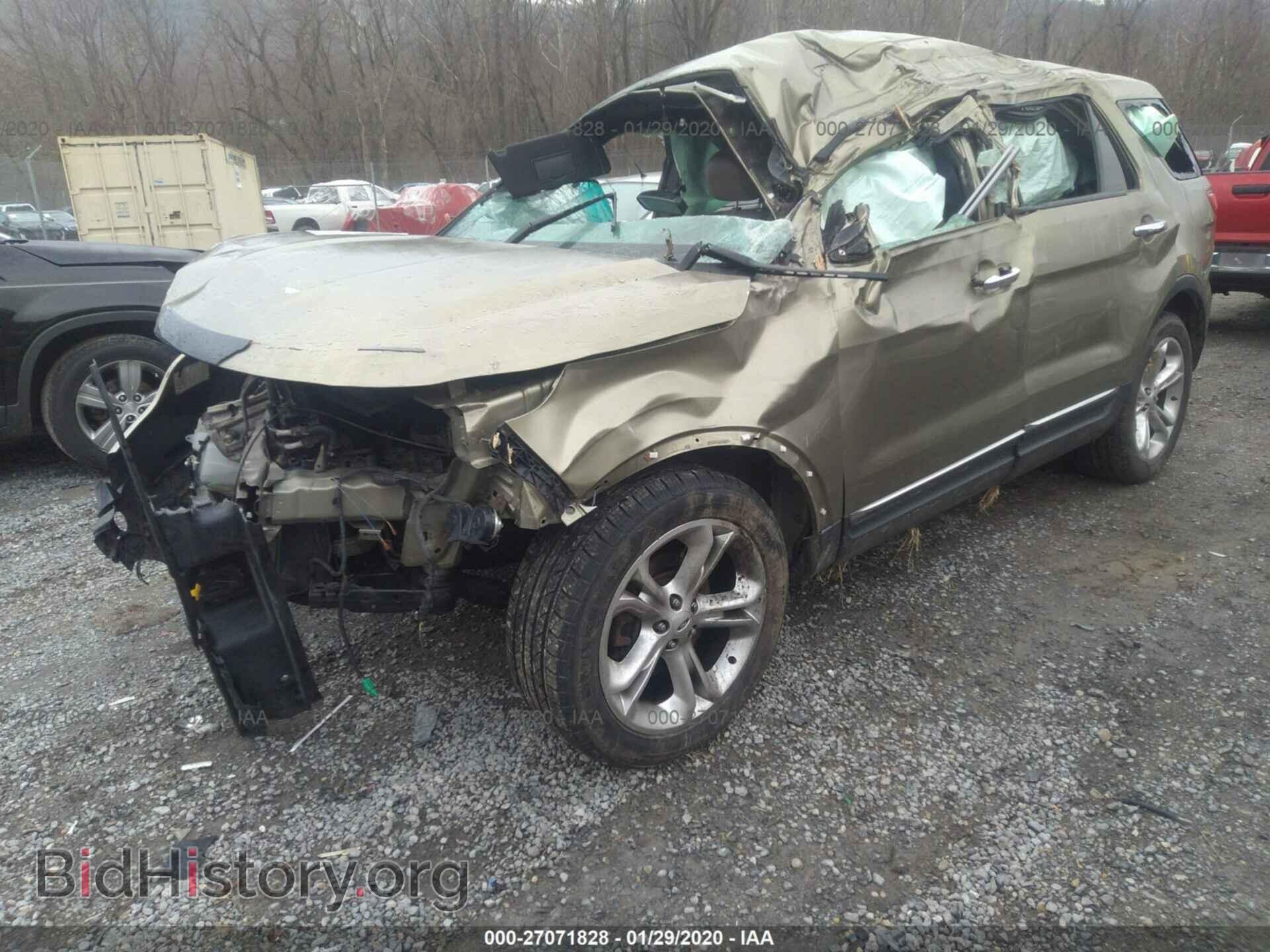 2013 FORD EXPLORER - VIN: 1FM5K8F83DGA47351 - Фото 2
