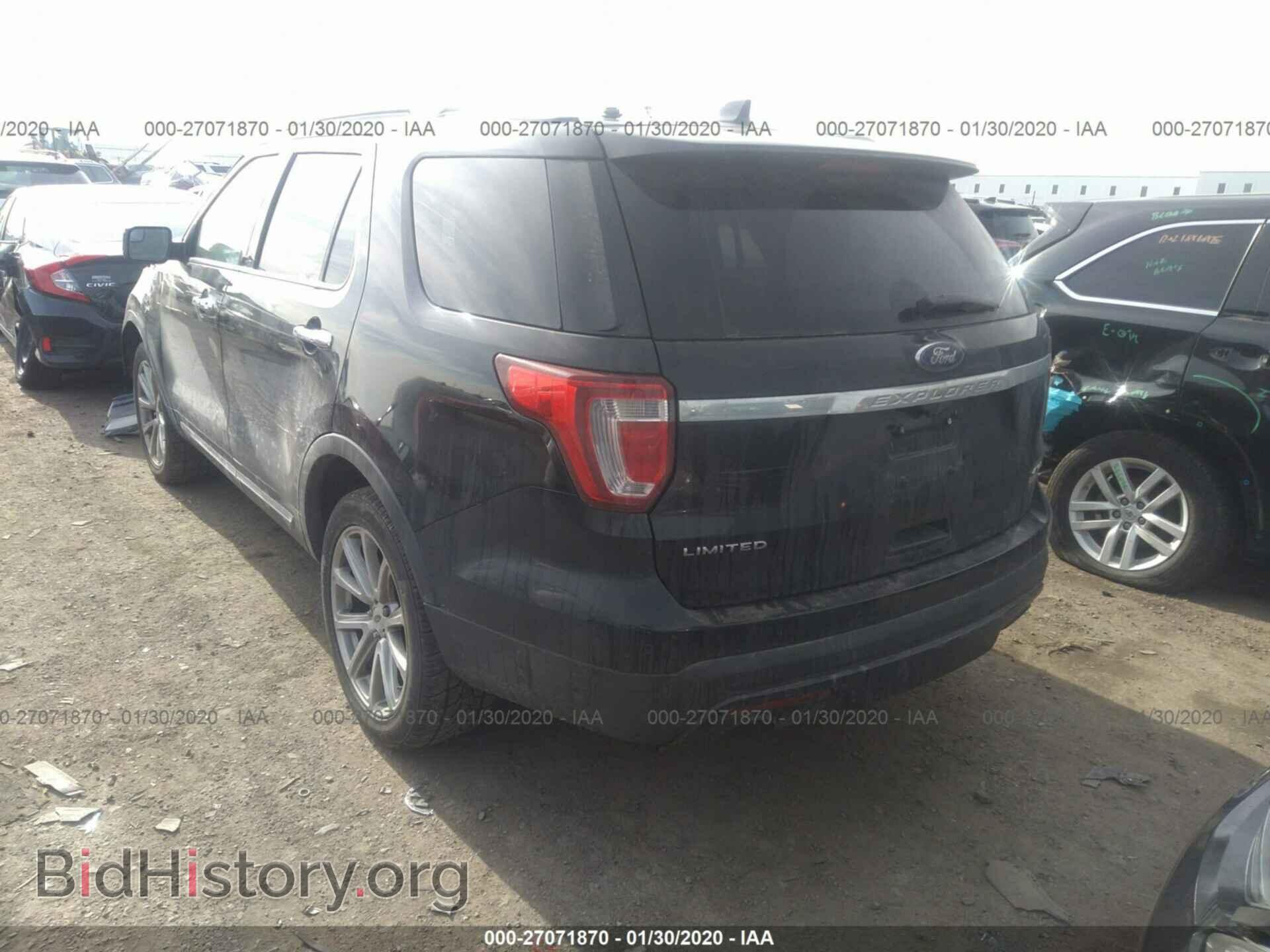 2017 FORD EXPLORER - VIN: 1FM5K8F85HGB83728 - Фото 3