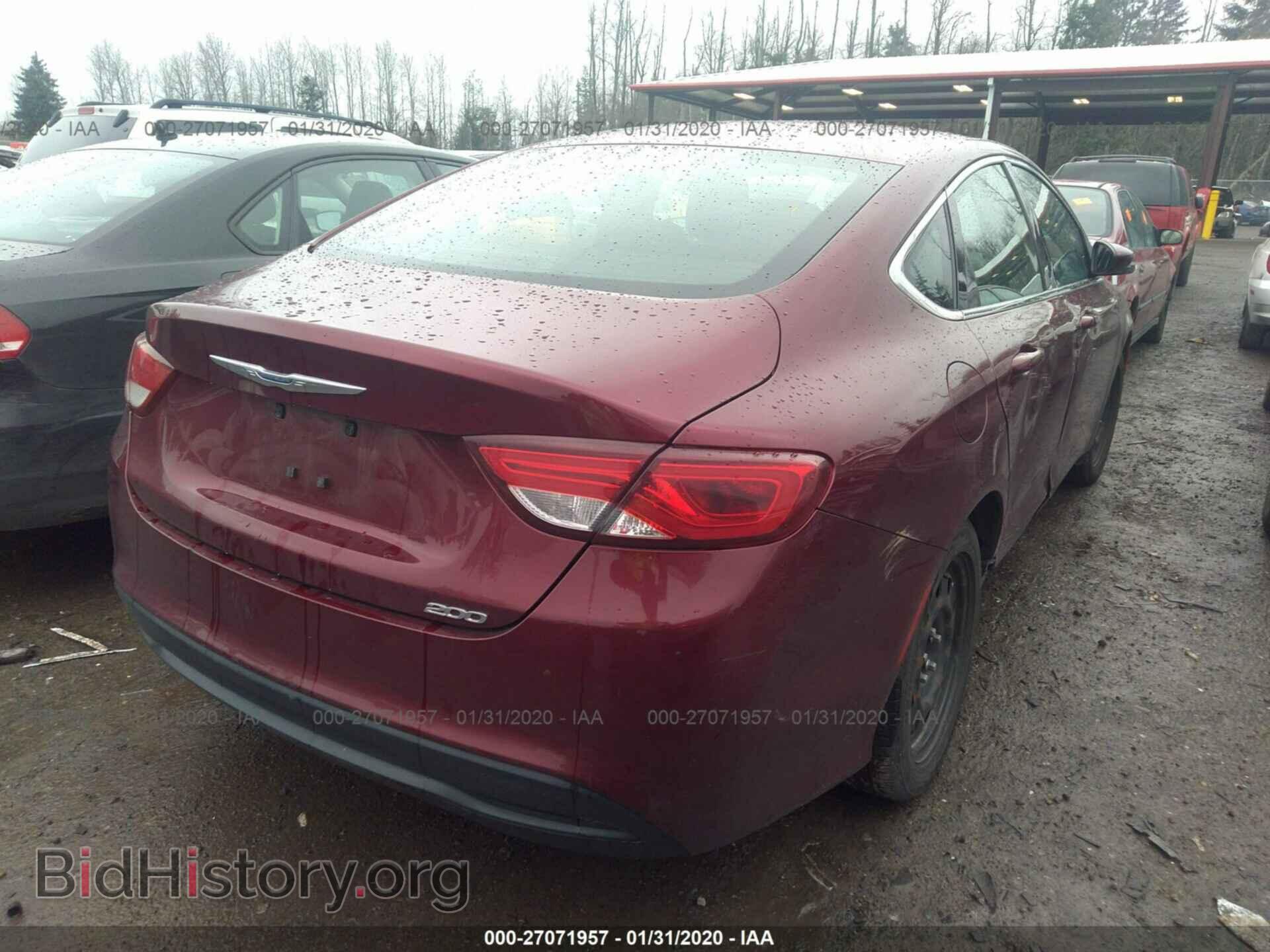 2015 CHRYSLER 200 - VIN: 1C3CCCFB3FN655011 - Photo 4