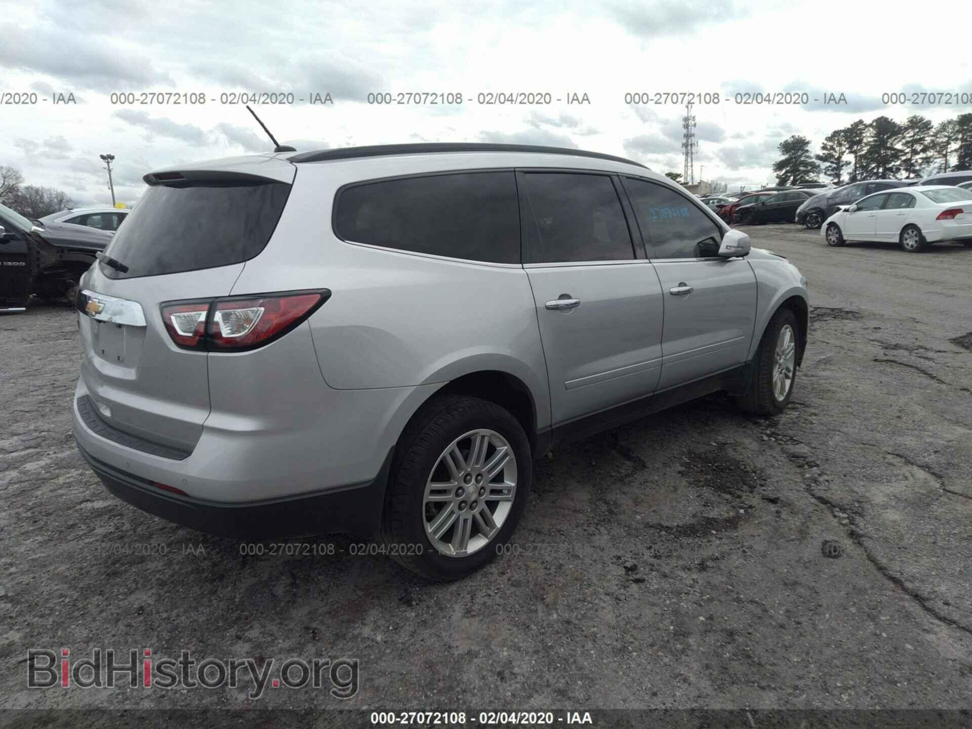 2014 CHEVROLET TRAVERSE - VIN: 1GNKRGKD8EJ366868 - Фото 4
