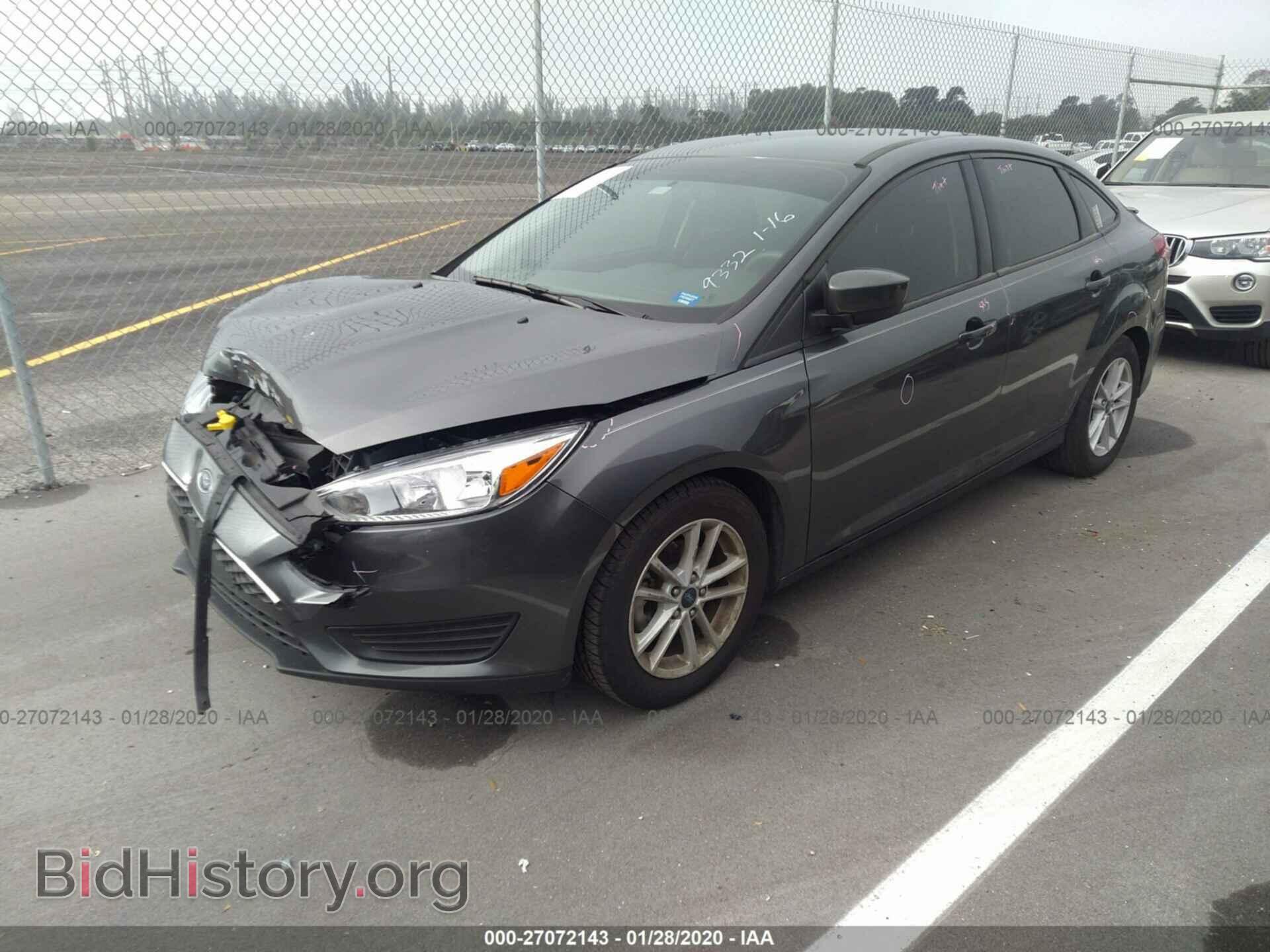 2018 FORD FOCUS - VIN: 1FADP3F29JL209332 - Фото 2